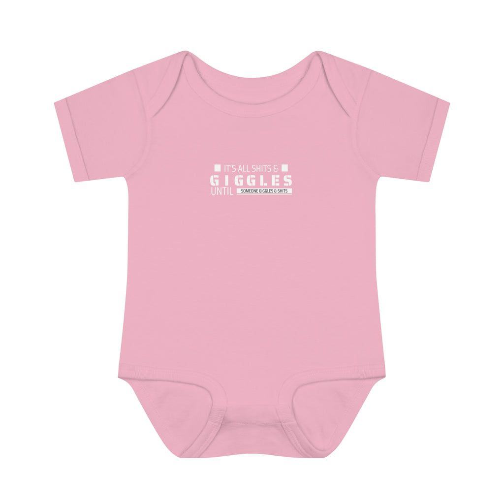 Giggles and.... Infant Baby Rib Bodysuit