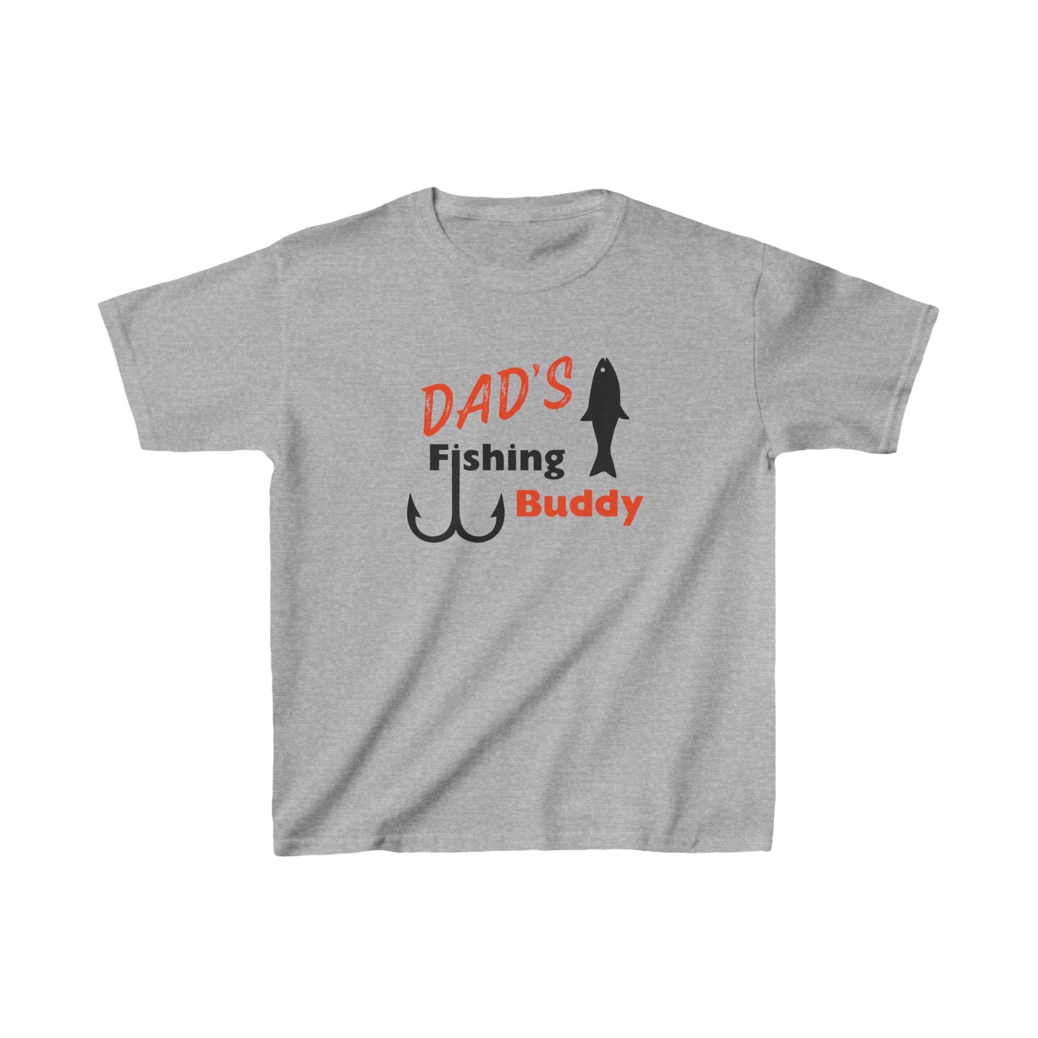 Dads Fishing Buddy Kids Heavy Cotton™ Tee