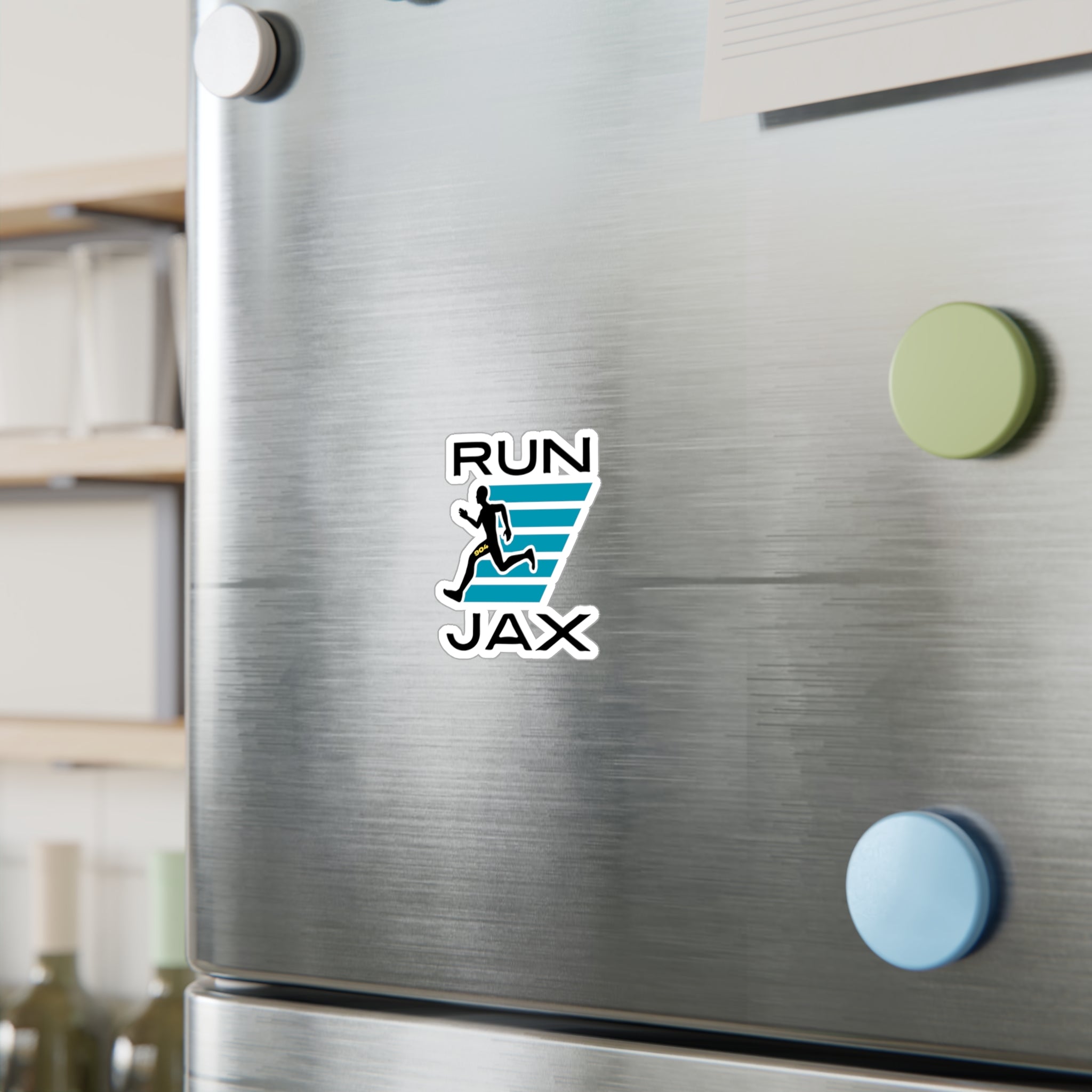 Run JAX Kiss-Cut Vinyl Decals