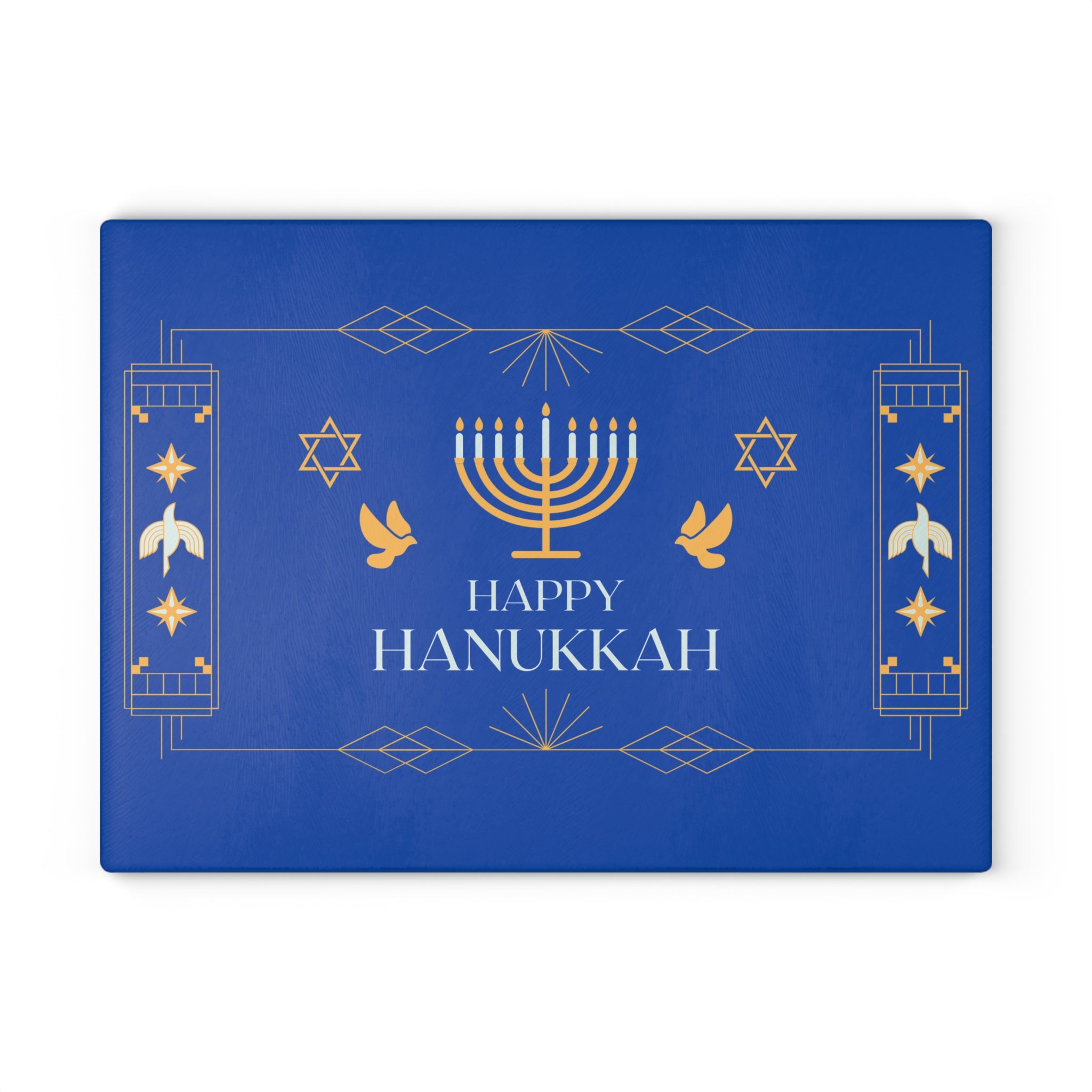 Menorah Trays for Hanukkah Gift - Hanukkah Drip Trays - Hanukkah Decorations - Chanukah Candle Wax Drip Tray - Jewish Home Decor