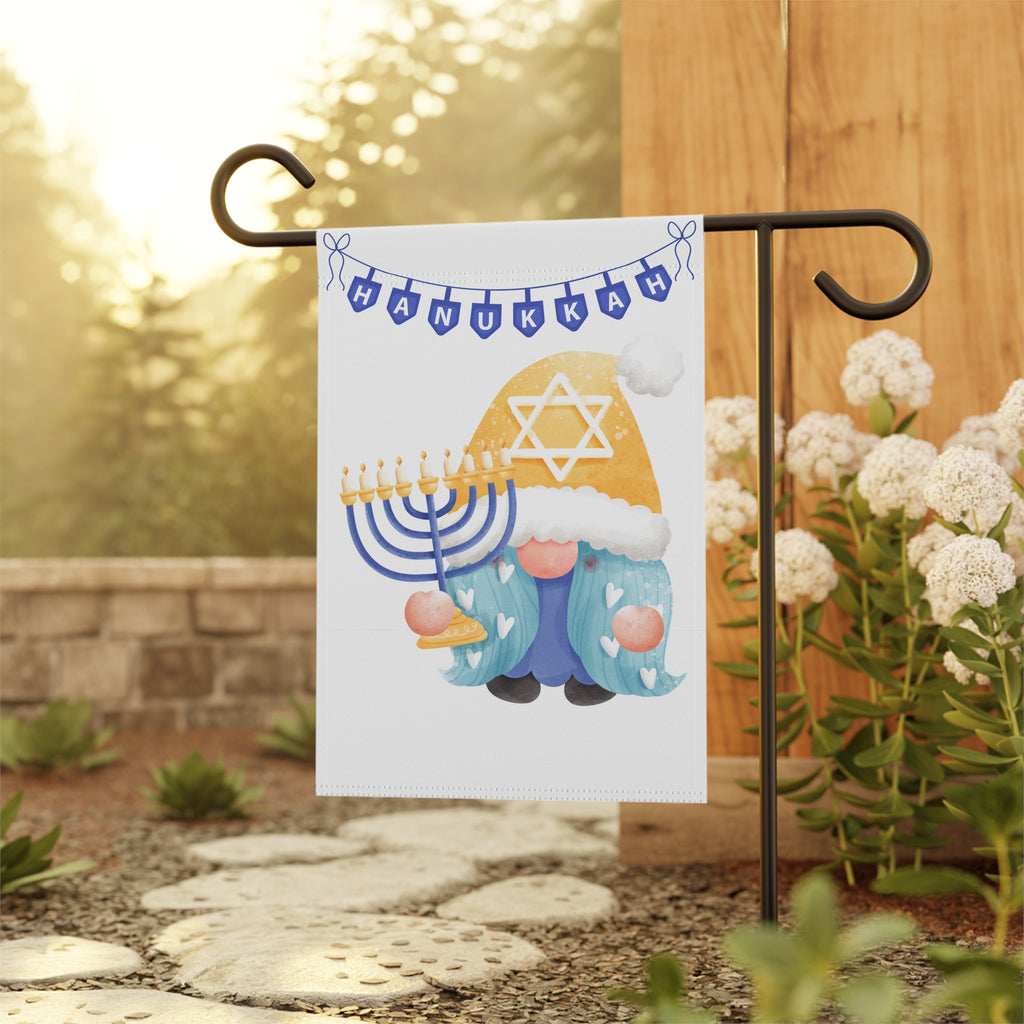 Hanukkah Garden & House Banner Flag