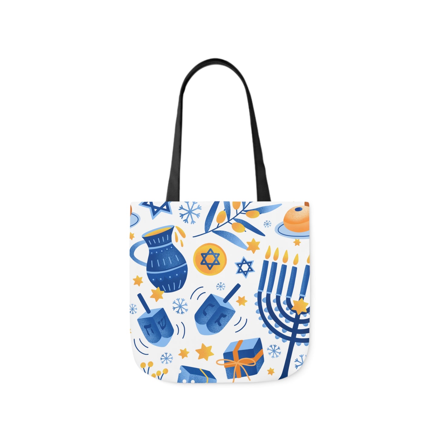 Hanukkah Canvas Tote Bag