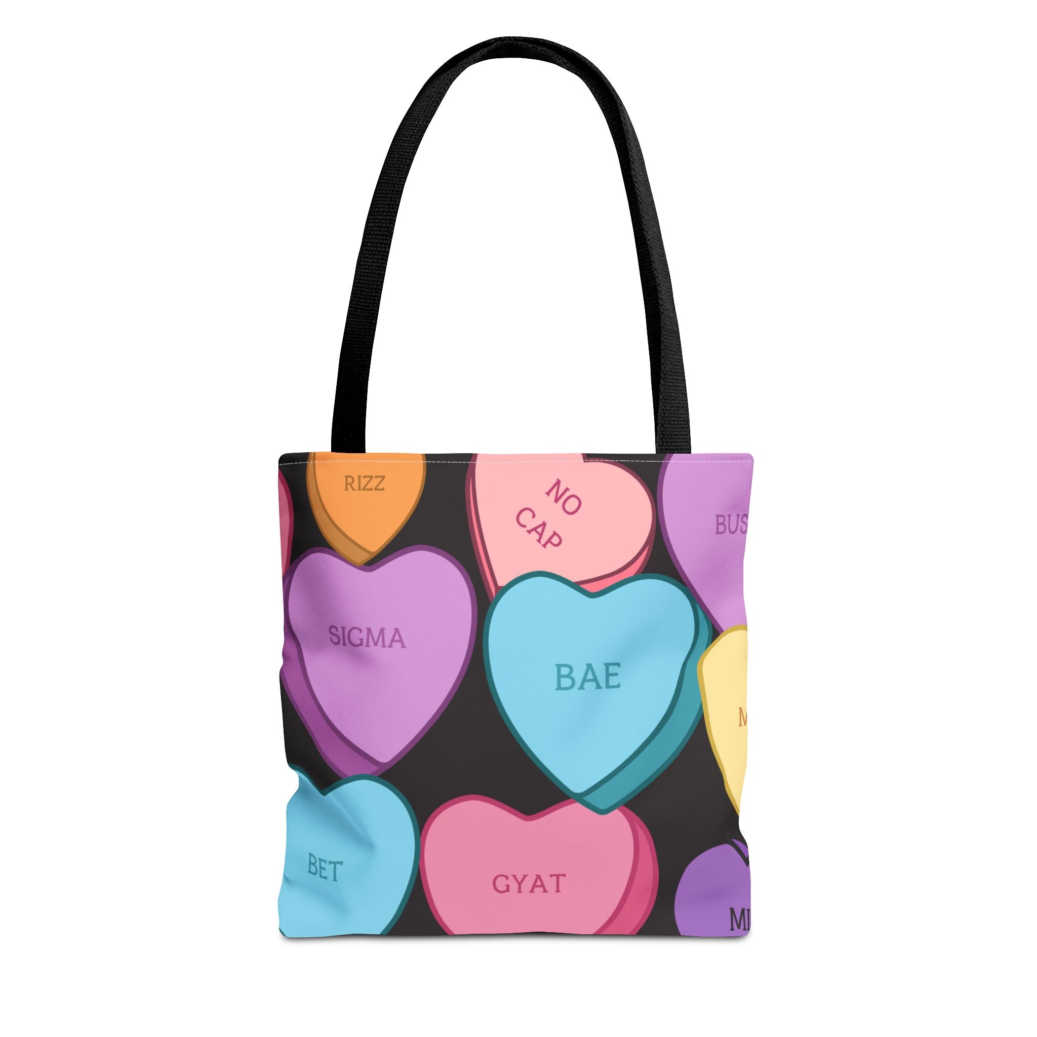Candy Heart Valentine's Tote Bag