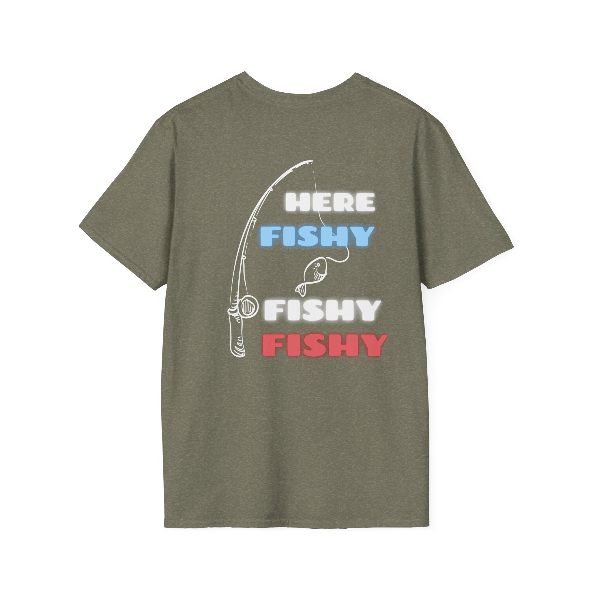 Fishing Vibe Unisex T-Shirt, Funny Fishing Shirt, Gift for Anglers, Fishing Tee for Dad