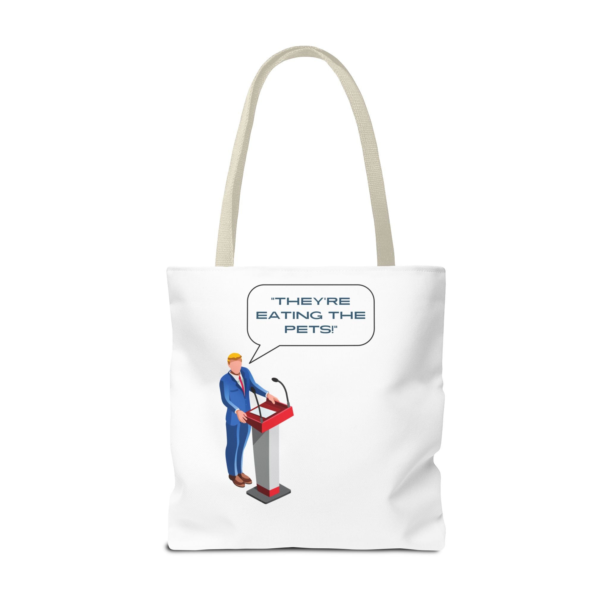 I Have Concepts of a Plan Trump Quotes They're Eating the Pets Tote Bag