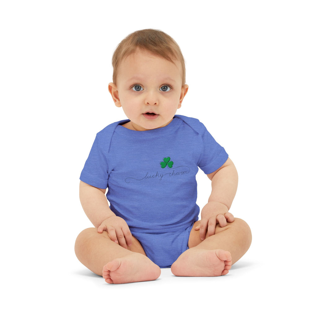 Lucky Charm Infant Onesie, Cute Baby Bodysuit, St. Patrick's Day Gift, Newborn Outfit, Irish Baby Clothes