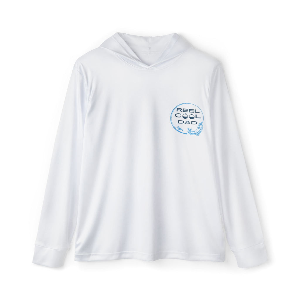 Reel Cool Dad Fishing Longsleeve Hoodie