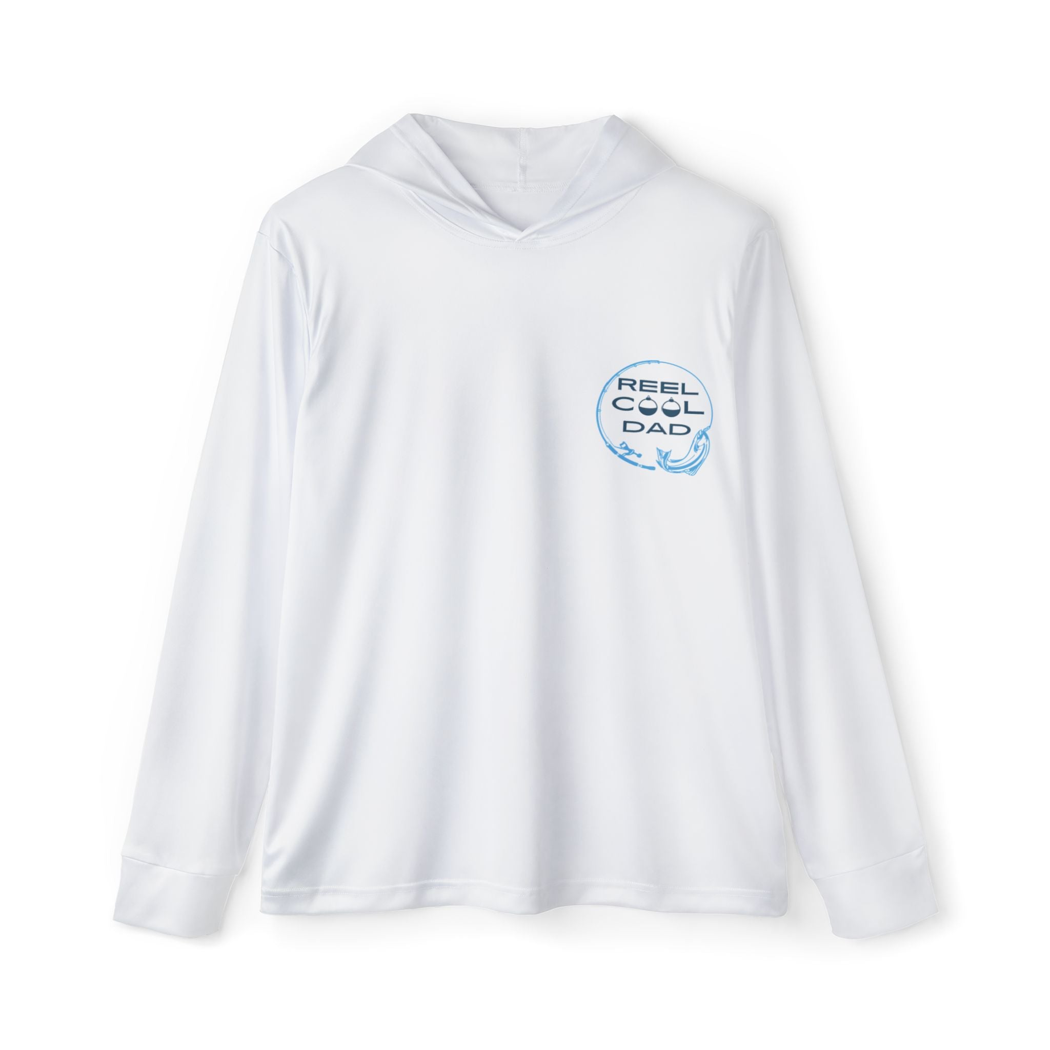 Reel Cool Dad Fishing Longsleeve Hoodie