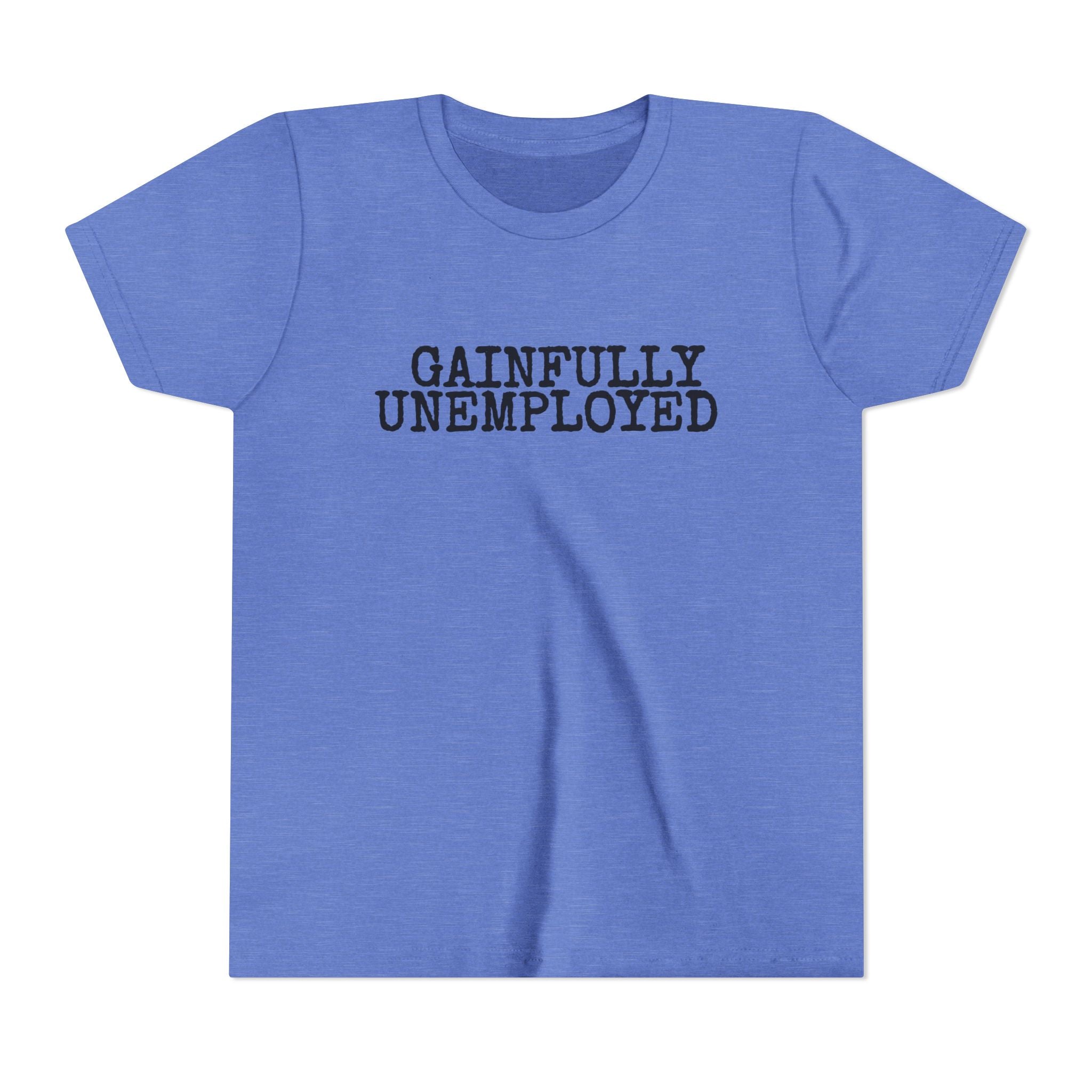 Gainfully Unemployed Youth Tee - Kids Graphic Tee