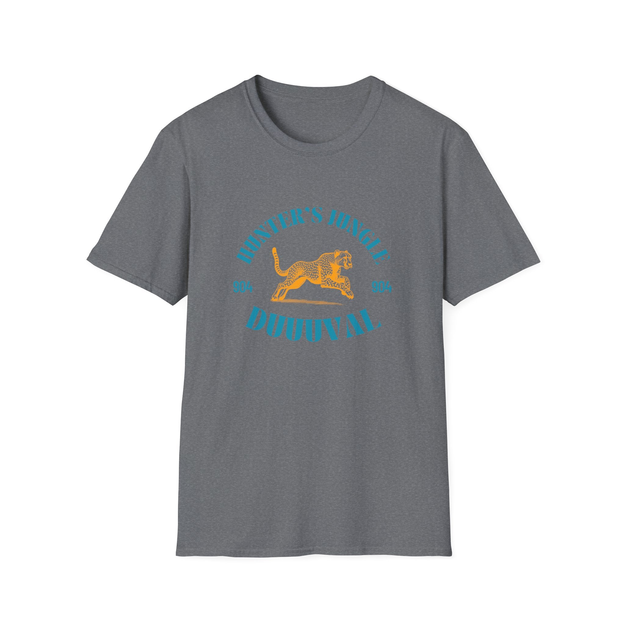 Hunter's Jungle  Soft T-Shirt - Duuuval Graphic Tee Vintage Travis Hunter T Shirt Jaguars Fans