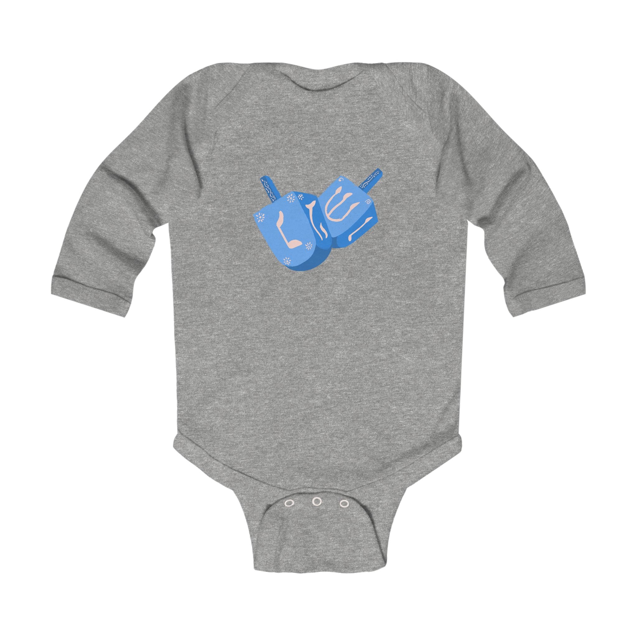 Hanukkah Infant Long Sleeve Bodysuit Chanukah Onesie