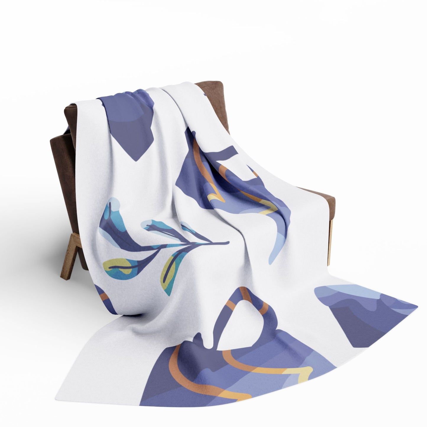 Hanukkah Fleece Blanket Chanukah Throw Blanket 60" x 80"