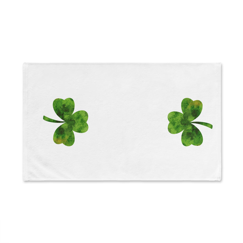 St. Patrick's Day Hand Towel Shamrock Hand Towel For St. Patrick's Day Irish Sink Towel