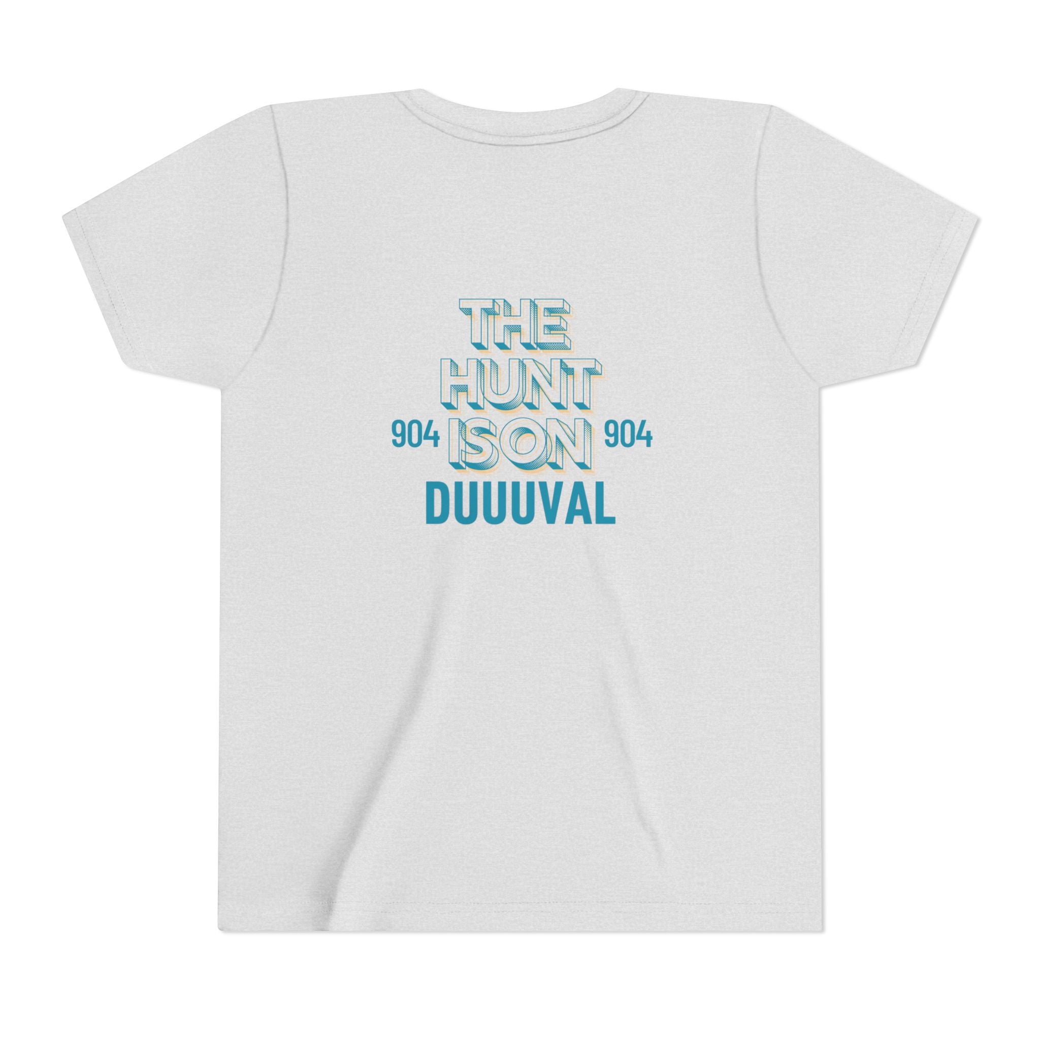 Travis Hunter Youth Short Sleeve Tee - 'The Hunt Is On' Jags Hunter Fan Wear TShirt Kids