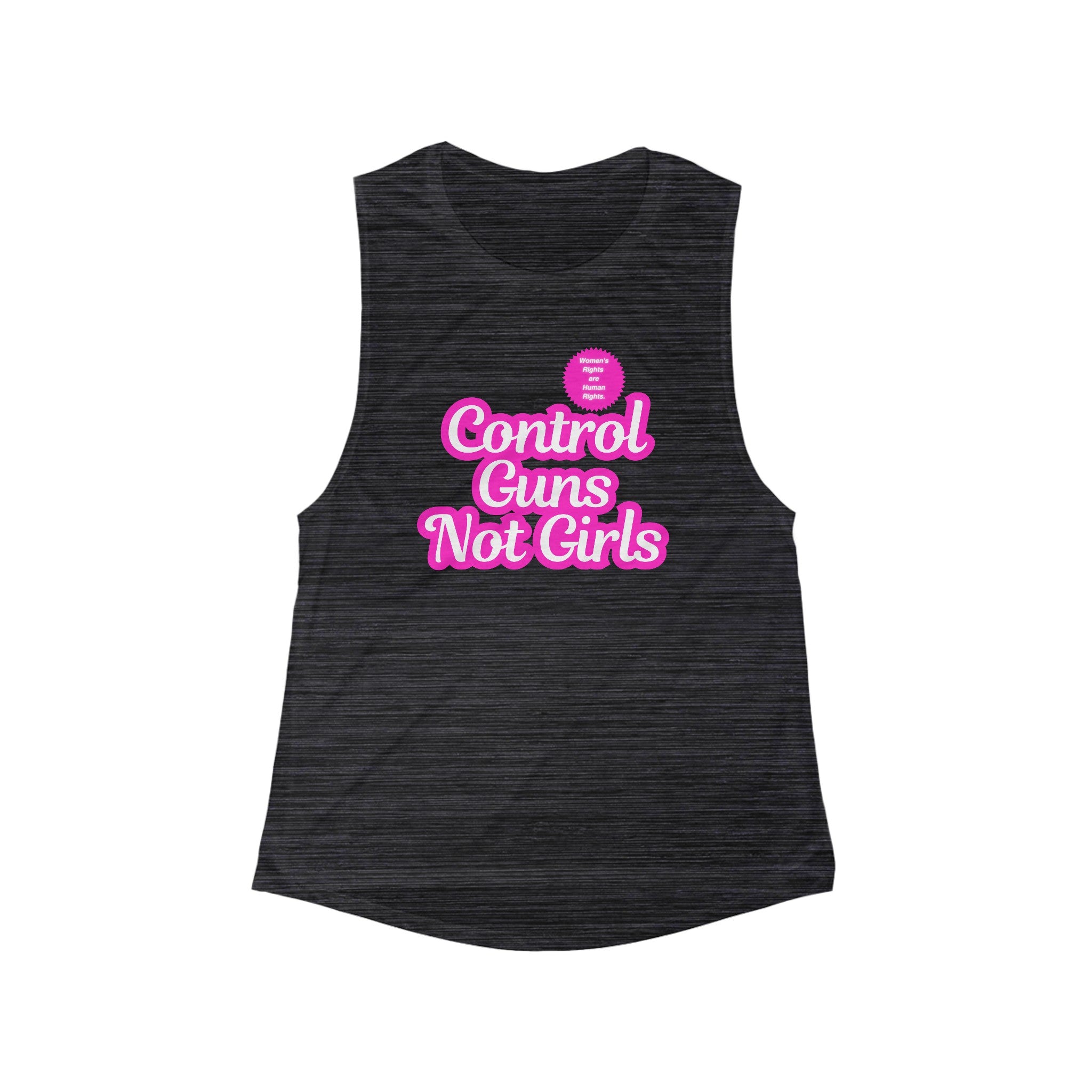 Womens Rights Tank Gun Control Women's Flowy Scoop Feminist Muscle Tank
