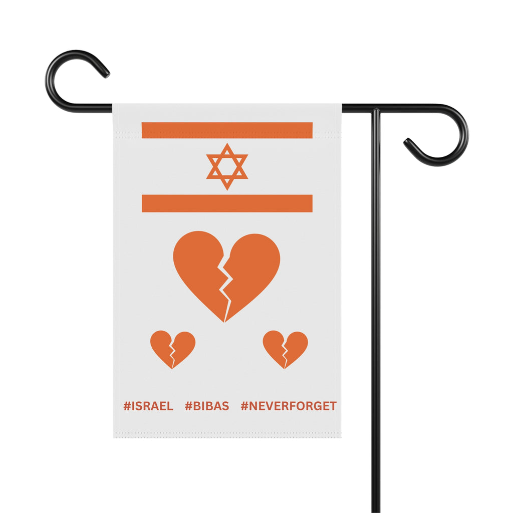 Bibas Family Memorial Garden Flag | Garden Flag Honoring The Bibas Family