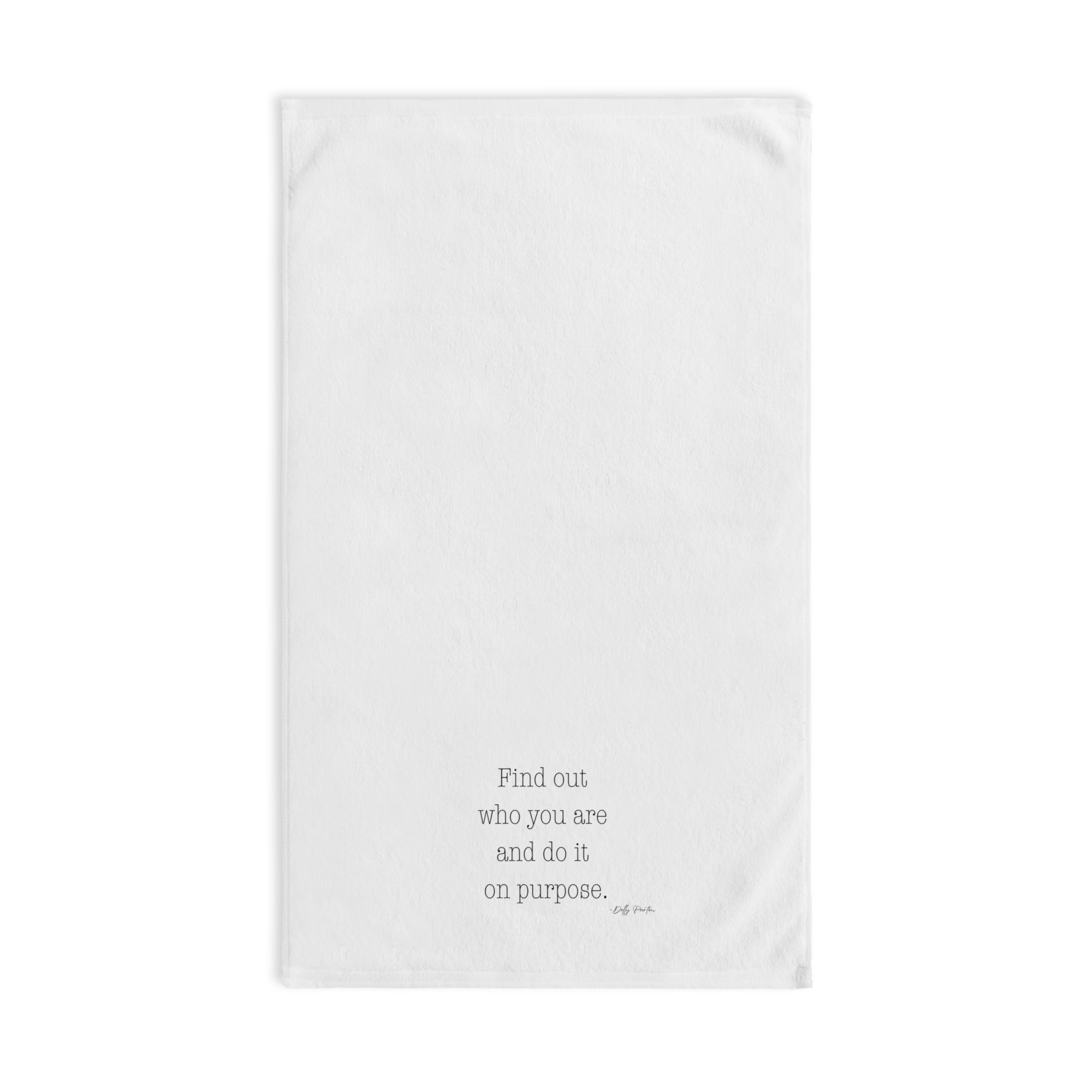 Dolly said Inspirational Hand Towel, Motivational Kitchen Decor, Gift for New Home, Thoughtful Housewarming Gift