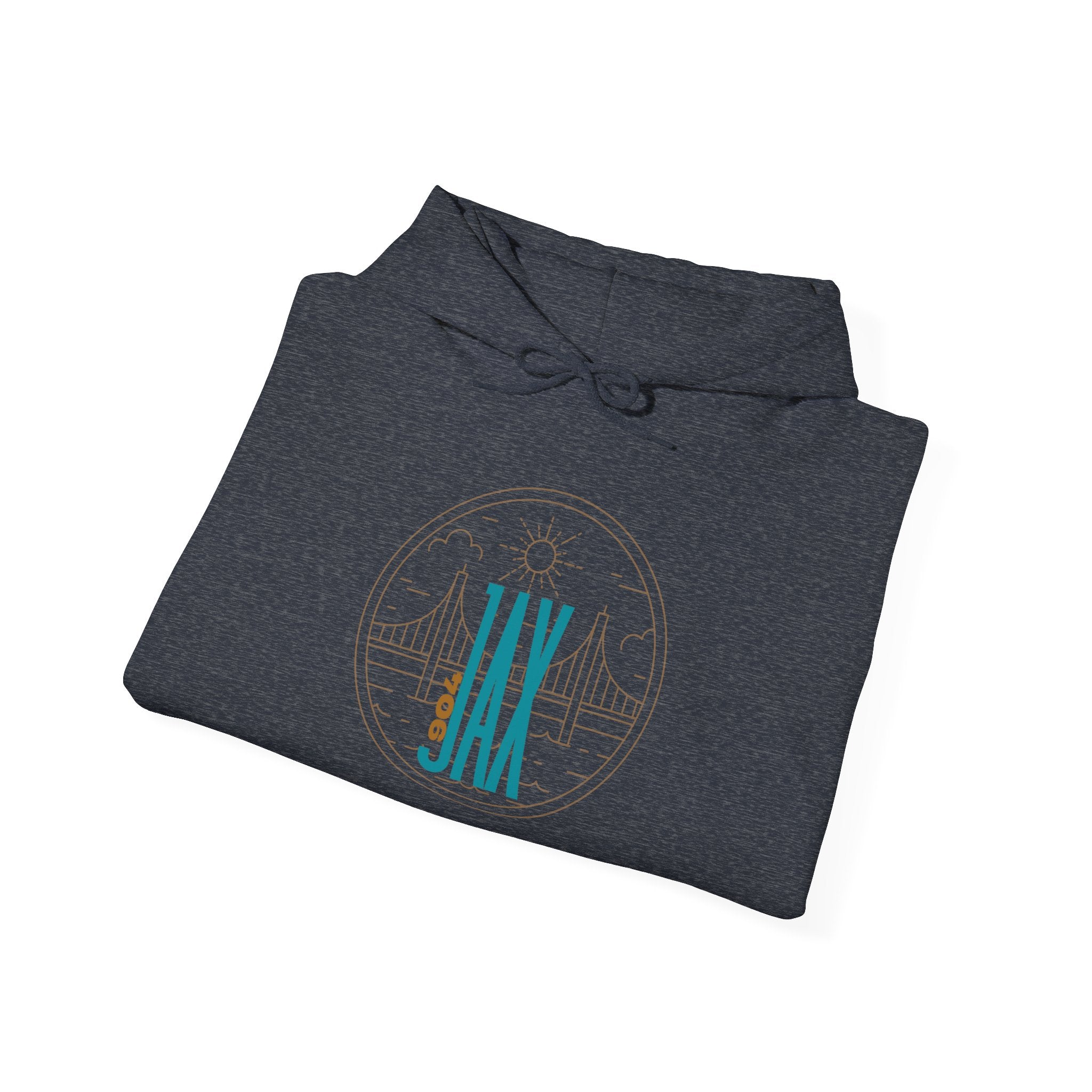 JAX City of Bridges Unisex Heavy Blend™ Hooded Sweatshirt