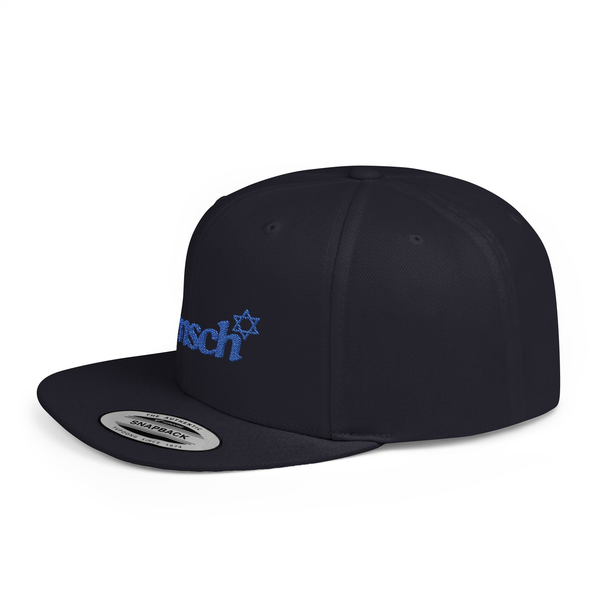 Mencsh Hat Jewish Gift for Mensch the Flat Bill Snapback Hat is the perfect gift