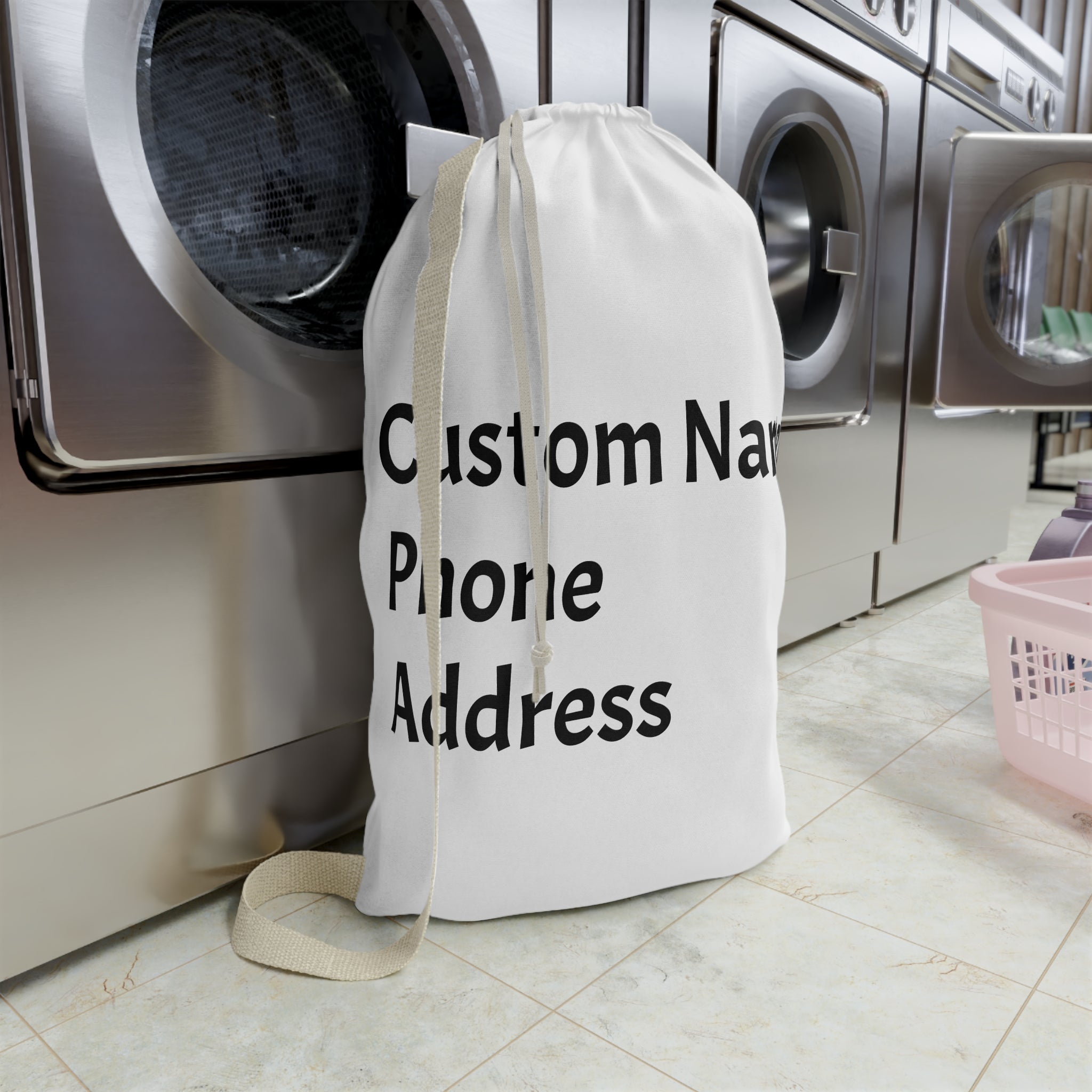 Custom Laundry Bag Custom Name Laundry Bag
