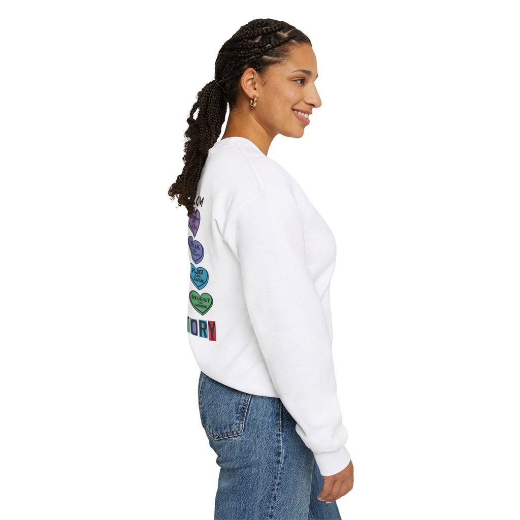 Black History Candy Hearts Sweatshirt Black History Month Sweatshirt