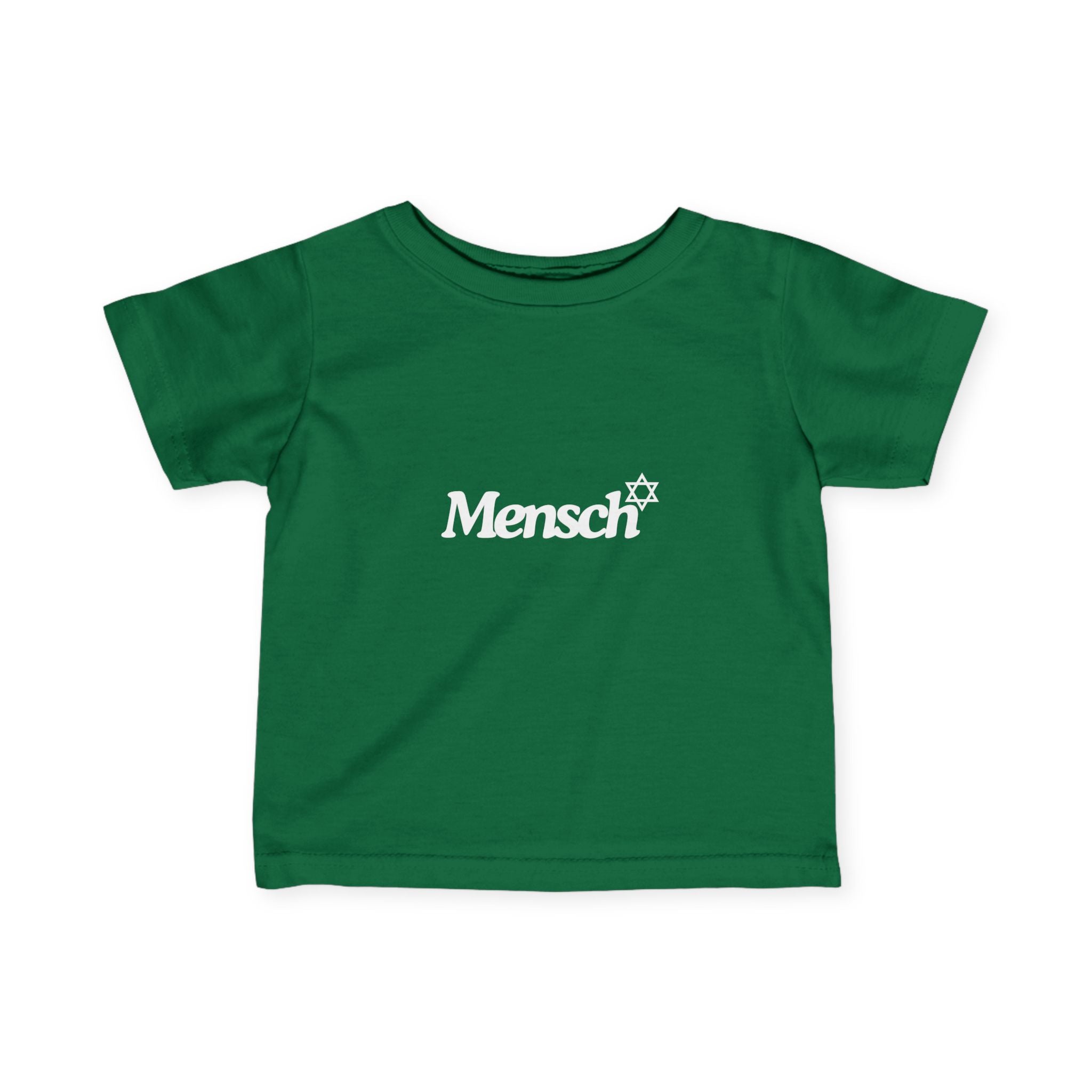 Mensch T-Shirt Toddler Tee, Jewish Baby ClothesMensch Lil Kids Tee Toddler Mensch Jewish Gift