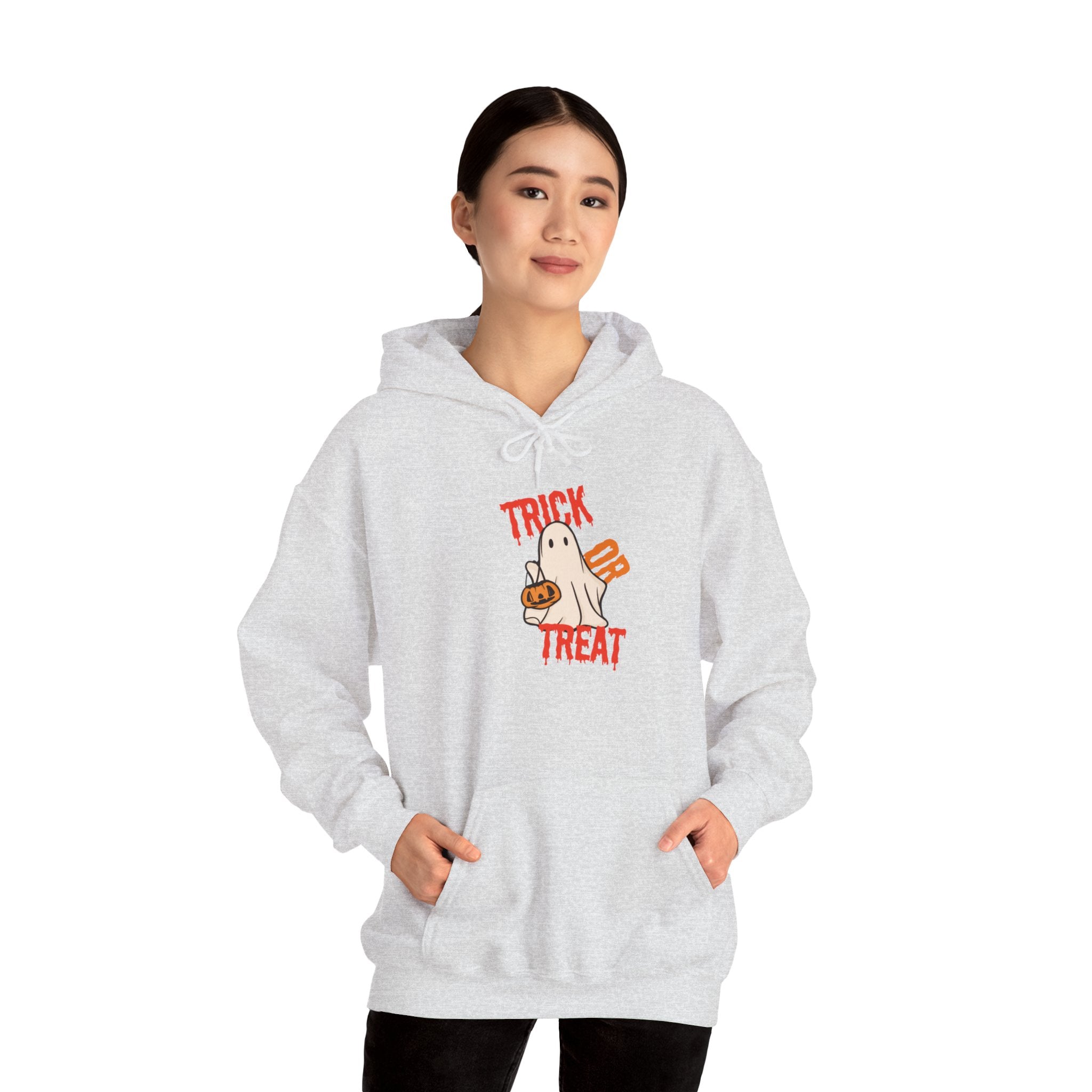 Halloween Hoodie Trick or Treat Halloween Hooded Sweatshirt