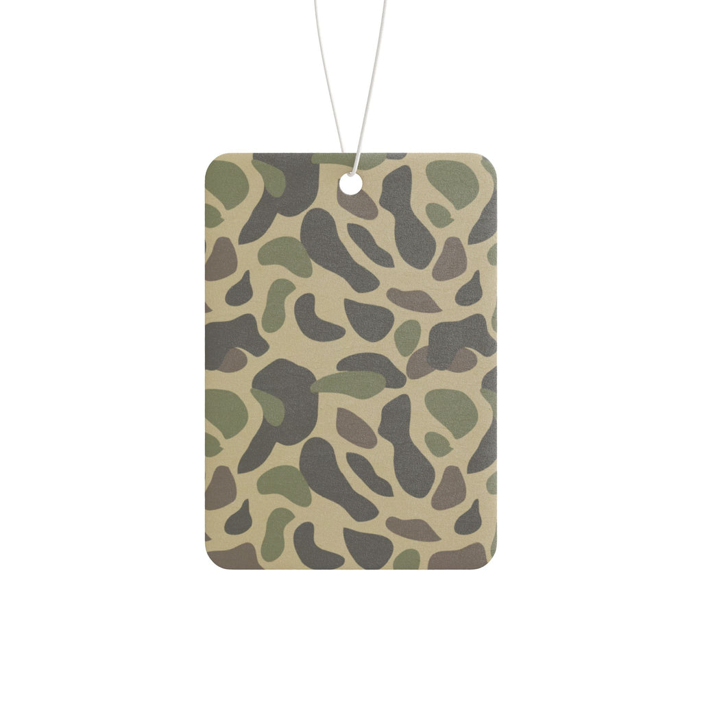 Camo Car Air Freshener | Stylish Auto Scent | Great for Gifts, Road Trips, Home Decor, Greenery Vibe, Car Accessories