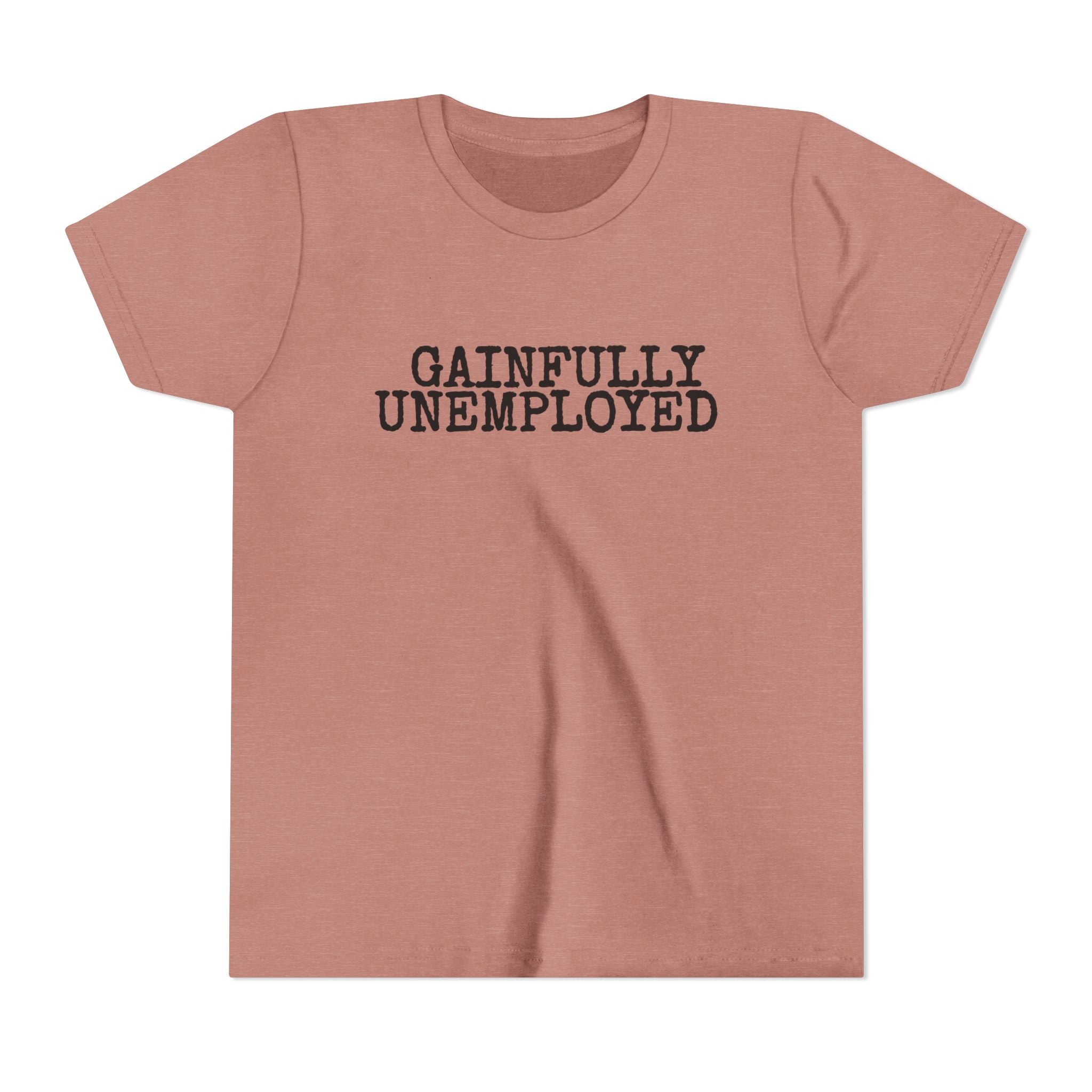 Gainfully Unemployed Youth Tee - Kids Graphic Tee