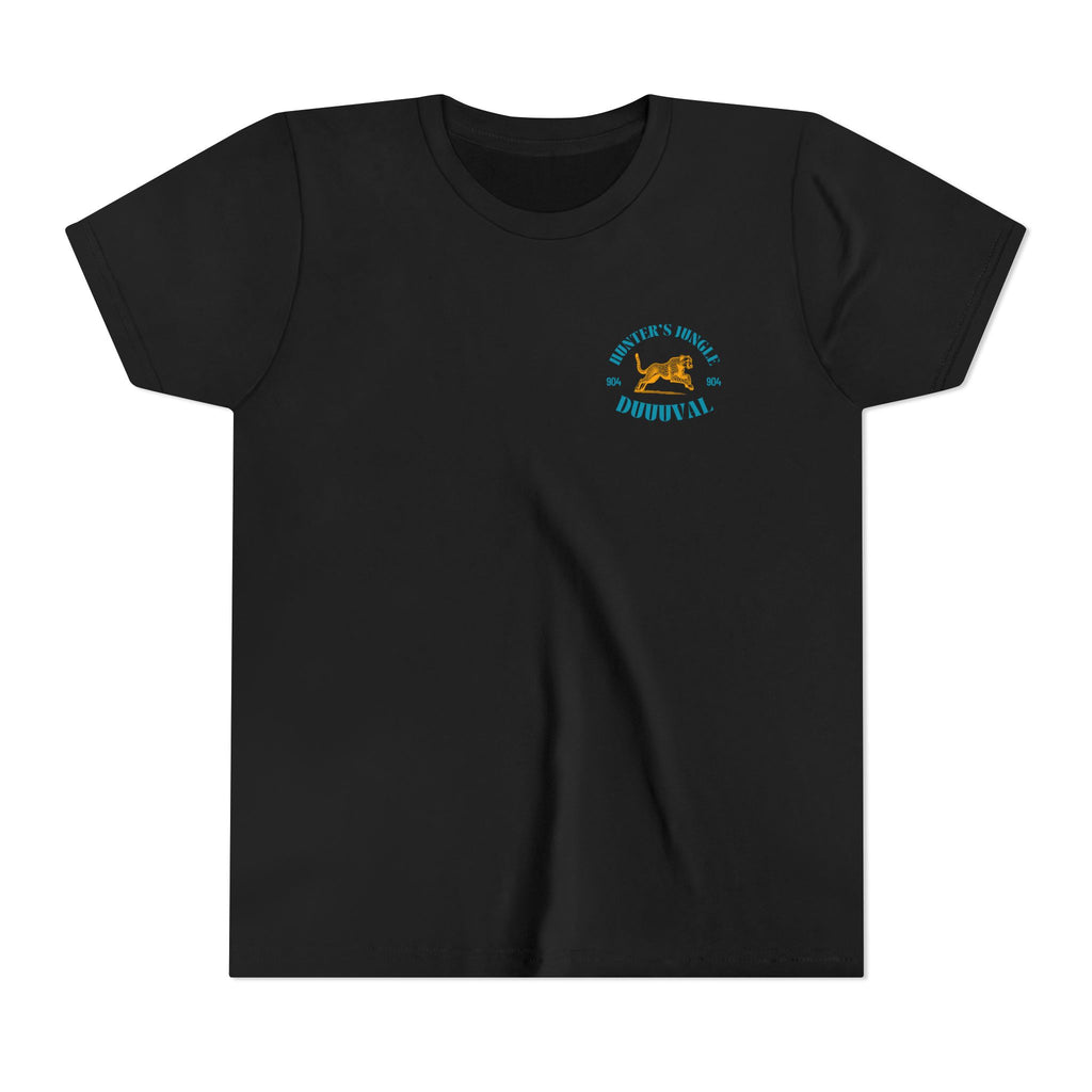 Travis Hunter Youth Short Sleeve Tee - 'The Hunt Is On' Jags Hunter Fan Wear TShirt Kids