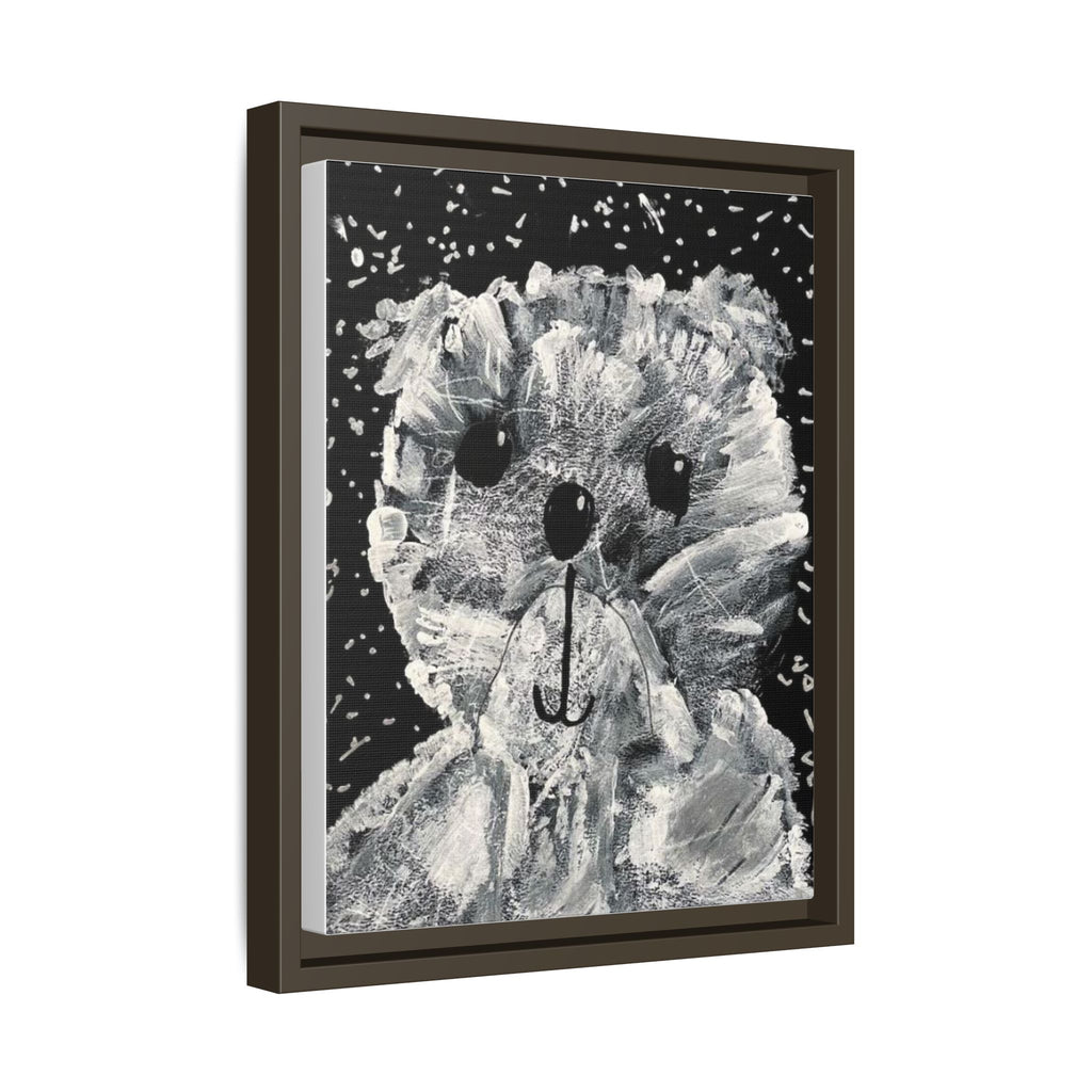 Theodore Roosevelt, Teddy Bear Matte Canvas, Framed Art by Jackson Smith