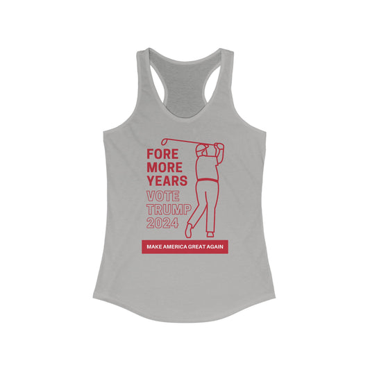 FORE MORE YEARS Women's Ideal Racerback Tank