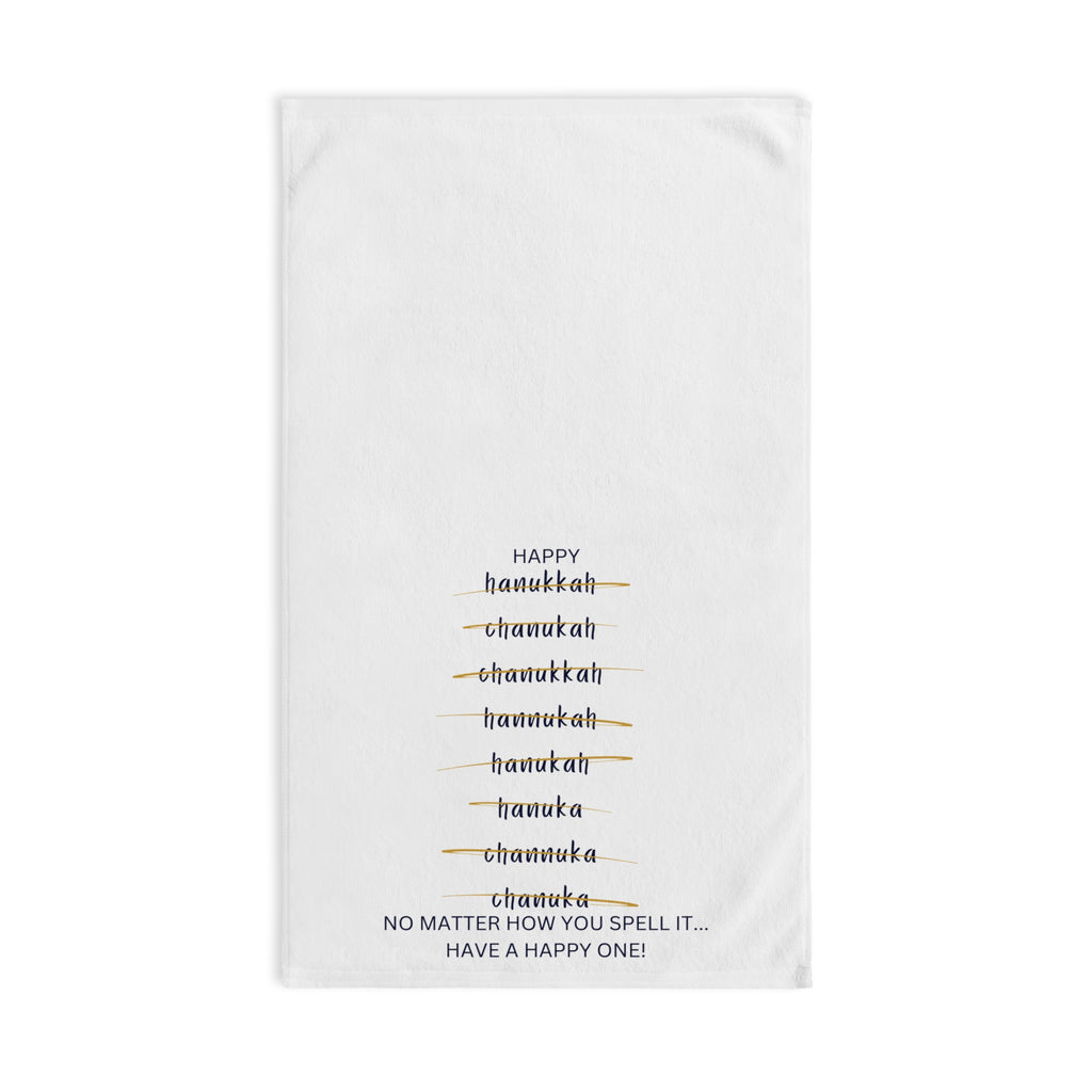 Hanukkah Hand Towel Chanukah Hand Towel Hostess Gift