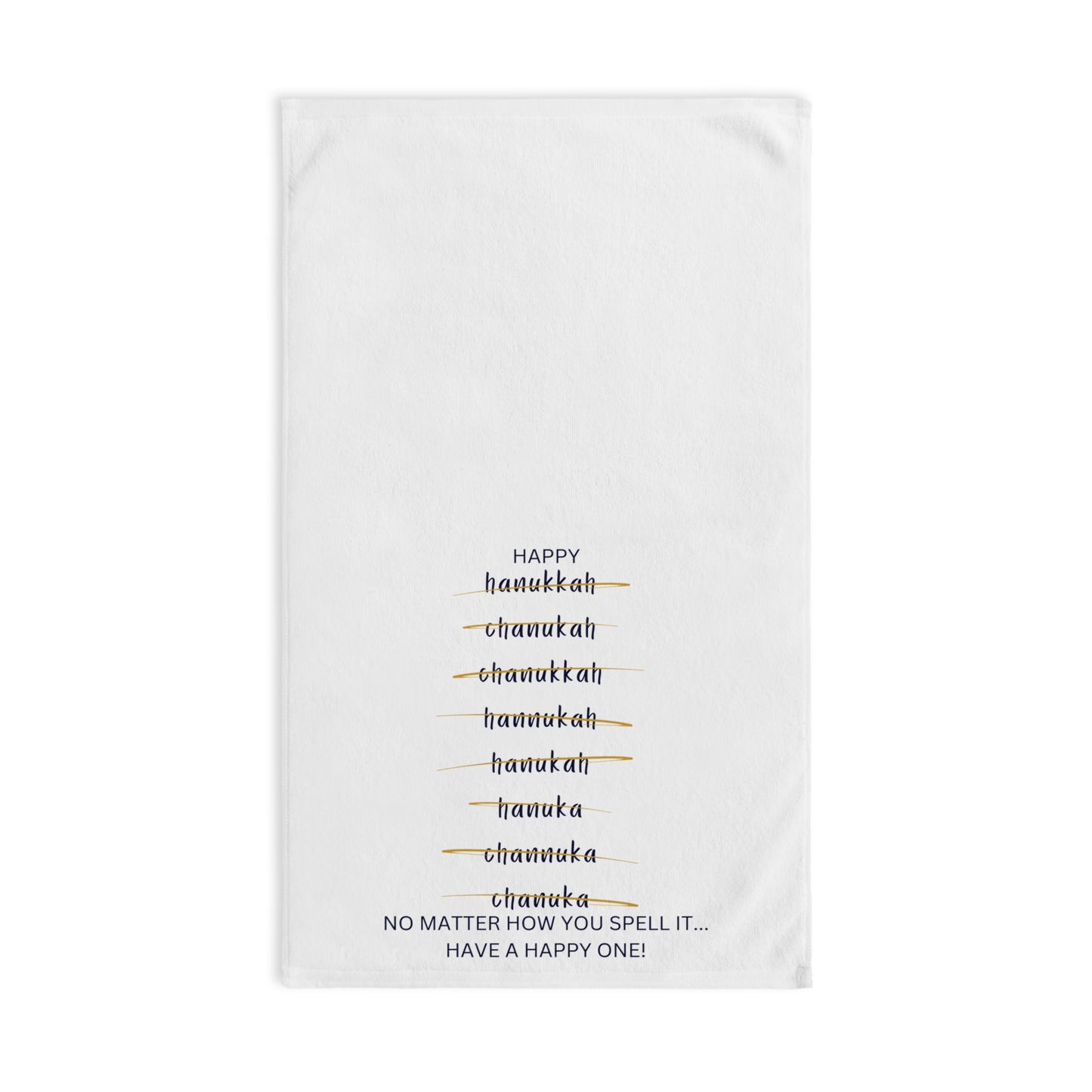 Hanukkah Hand Towel Chanukah Hand Towel Hostess Gift