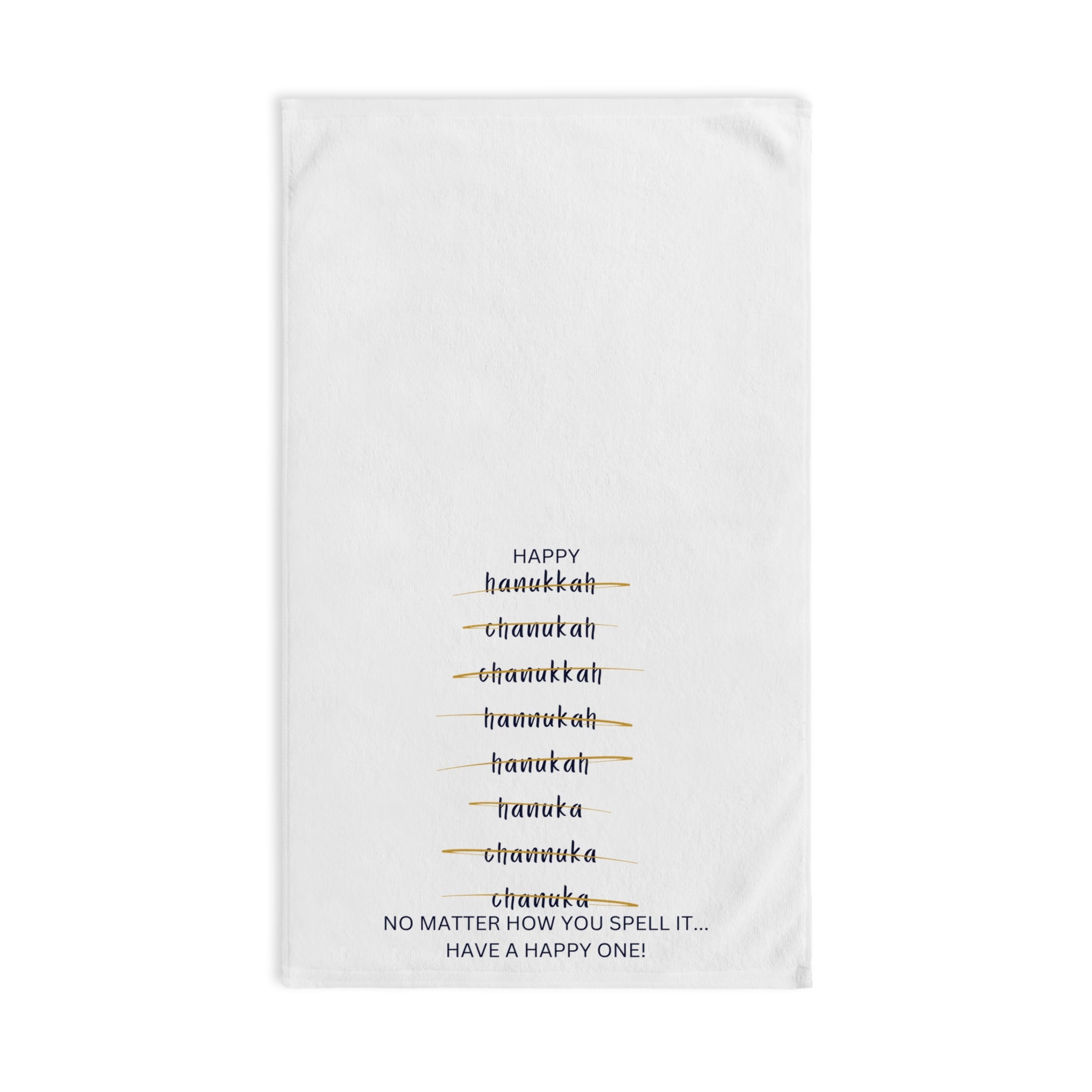 Hanukkah Hand Towel Chanukah Hand Towel Hostess Gift