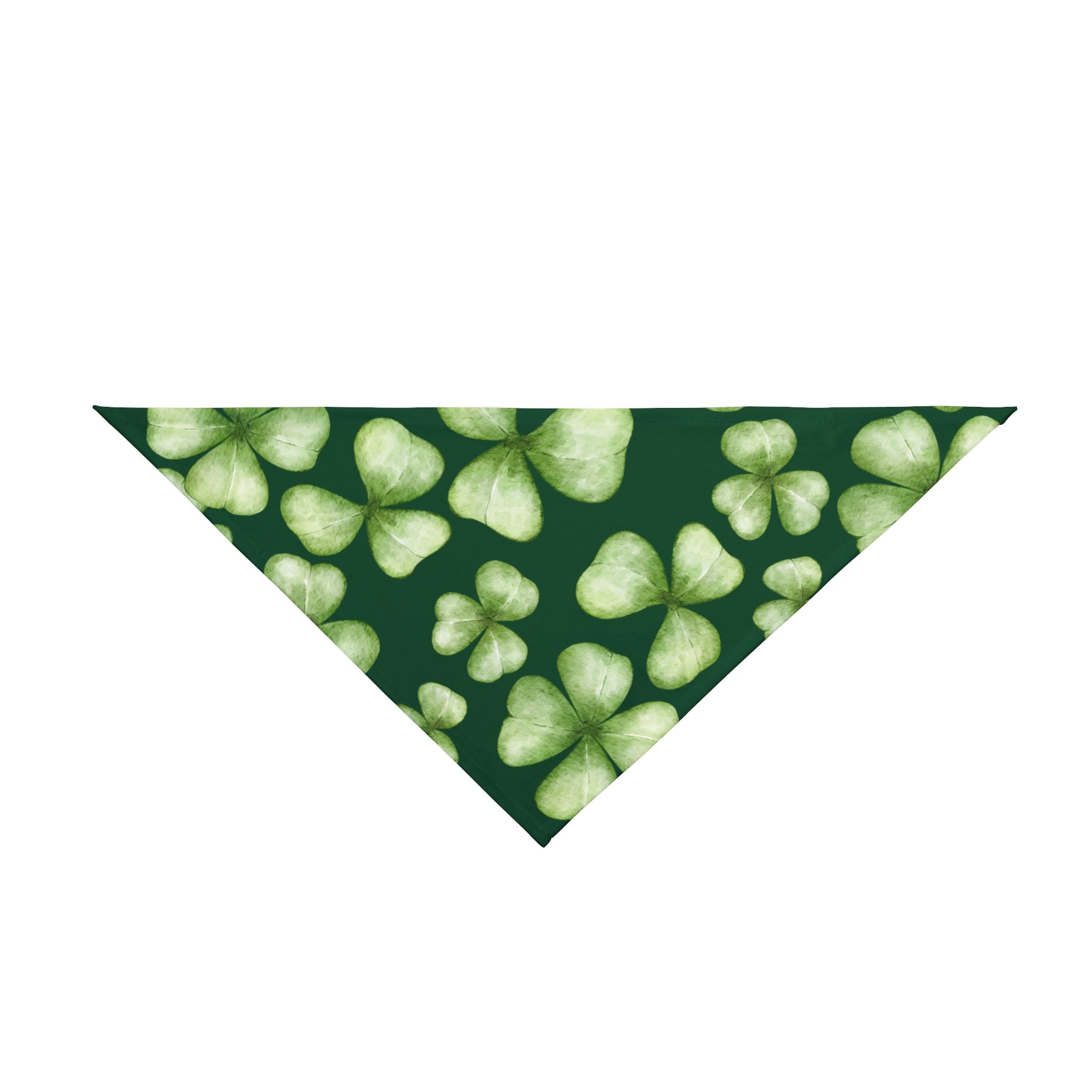 Irish Pet Bandana Shamrock Dog Bandana St. Patrick's Dog Bandana