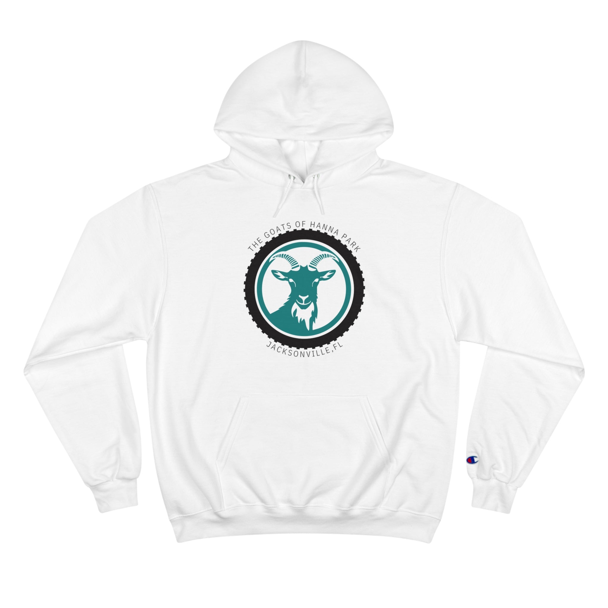 Goats of Hanna Park Champion Hoodie Mountain Bike Goats of Hanna