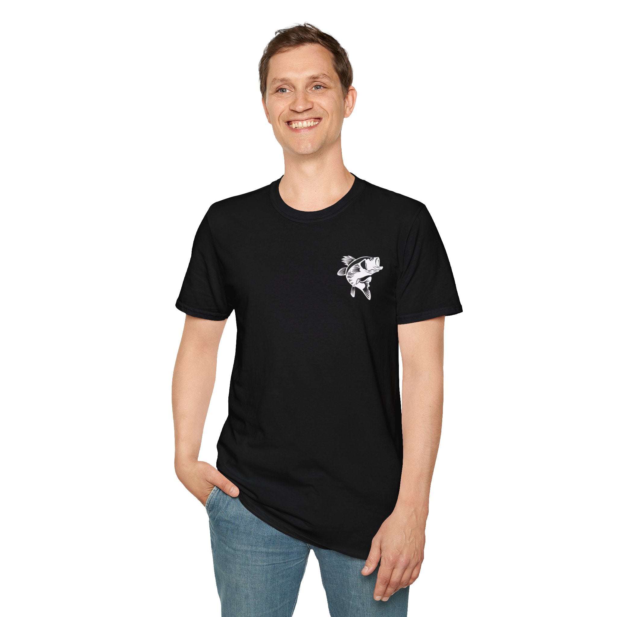 A Reel Expert Fishing Tee Unisex Softstyle T-Shirt