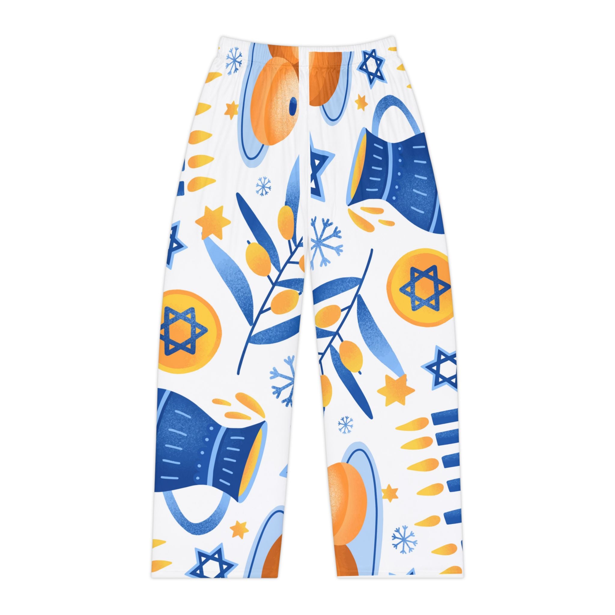 Women's Hanukkah Pajama Pants, Custom Photo Lounge Wear, Cozy Nightwear, Holiday Gift for Her, Personalized Sleep Pants, Hanukkah Apparel