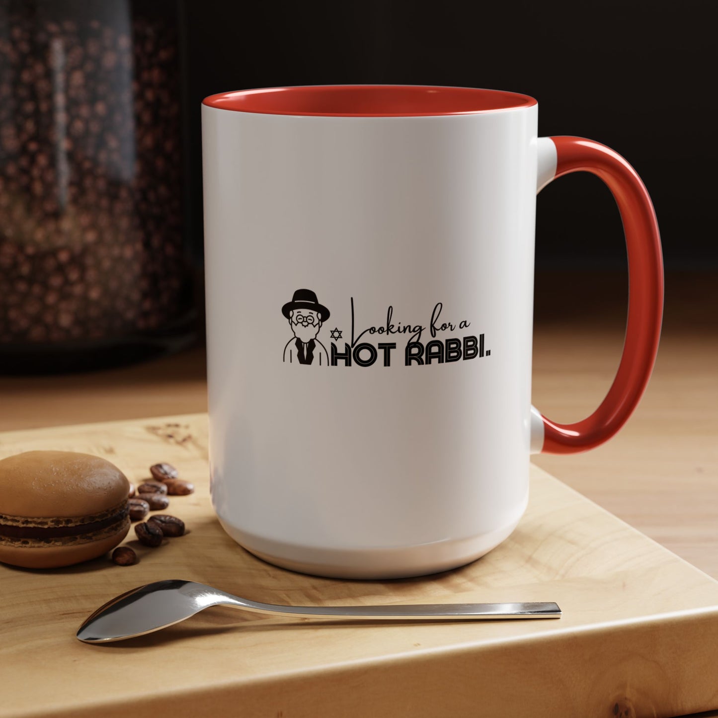 Hot Rabbi Mug Looking for a Hot Rabbi Accent Coffee Mug 11oz or 15 oz