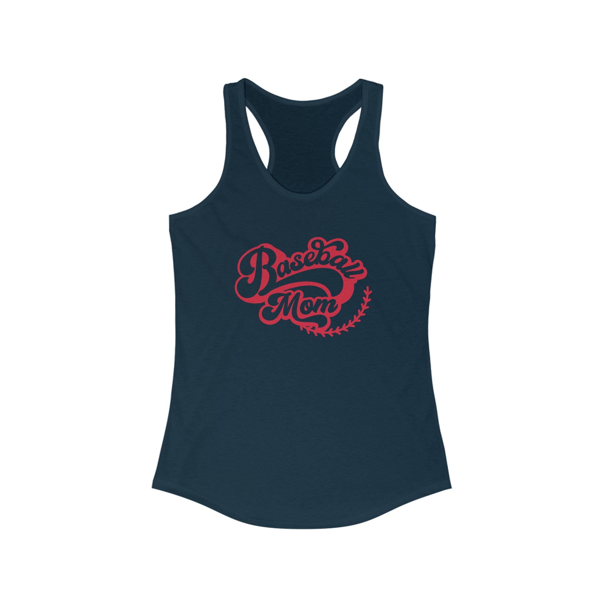 Baseball Mom Women's Ideal Racerback Tank