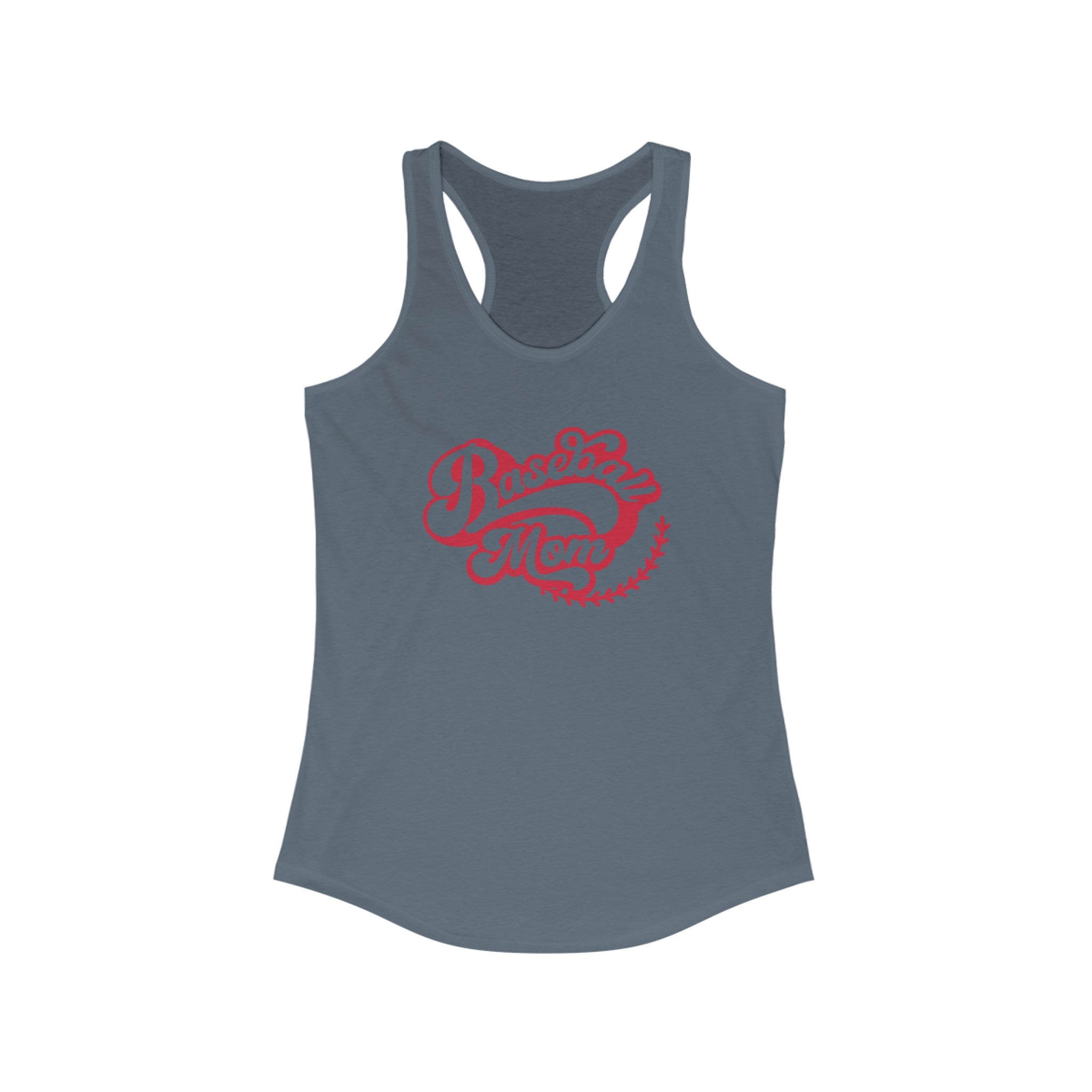 Baseball Mom Women's Ideal Racerback Tank