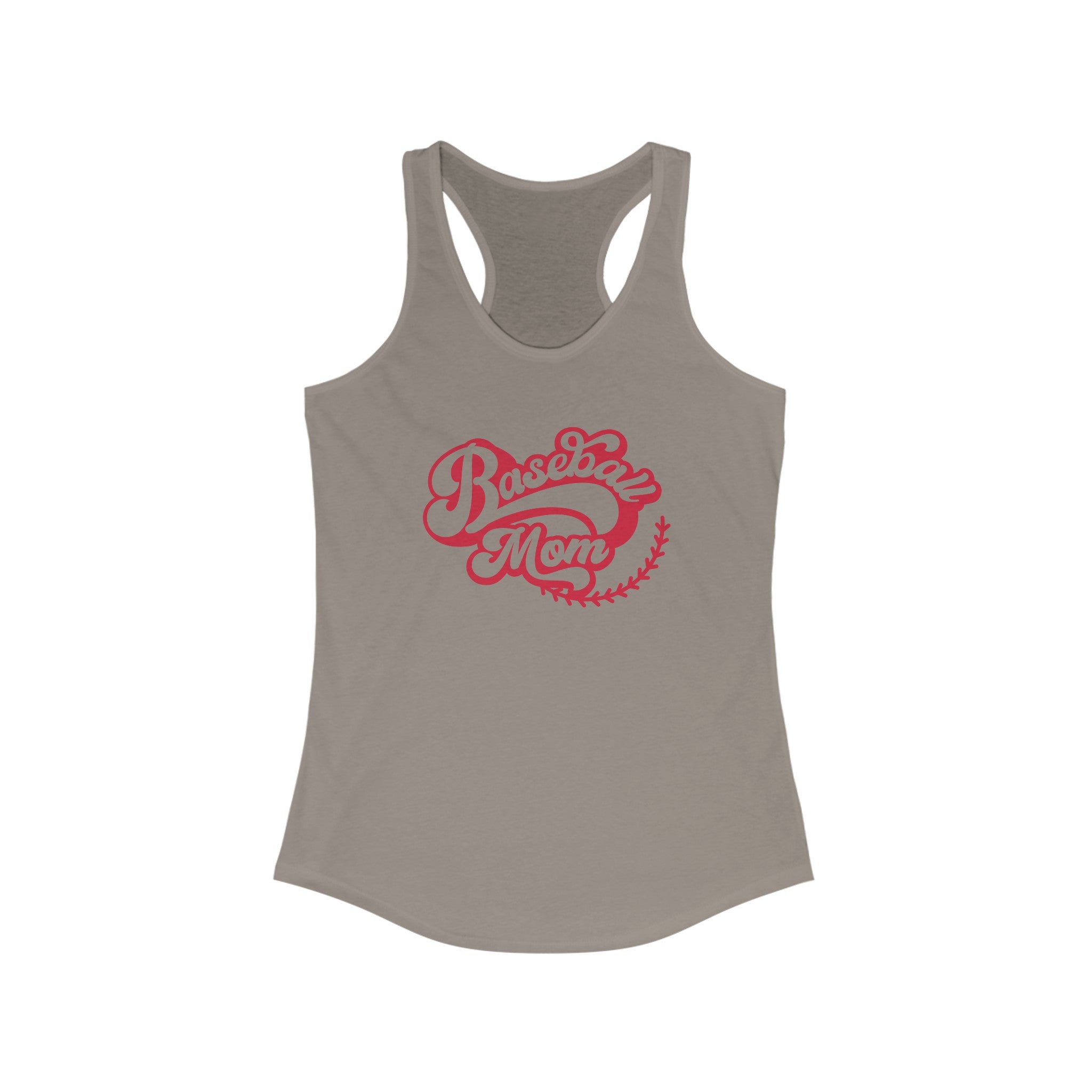 Baseball Mom Women's Ideal Racerback Tank