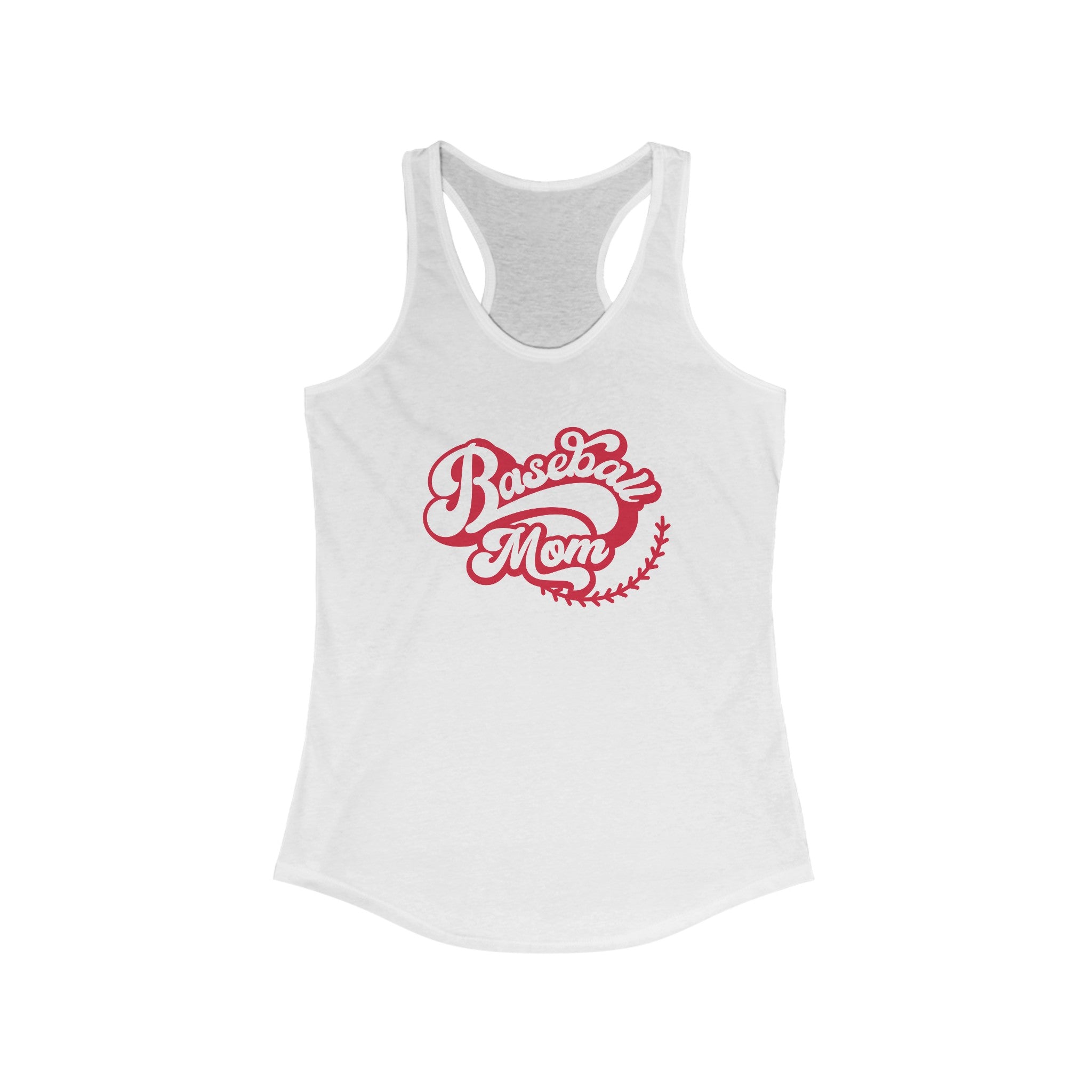 Baseball Mom Women's Ideal Racerback Tank