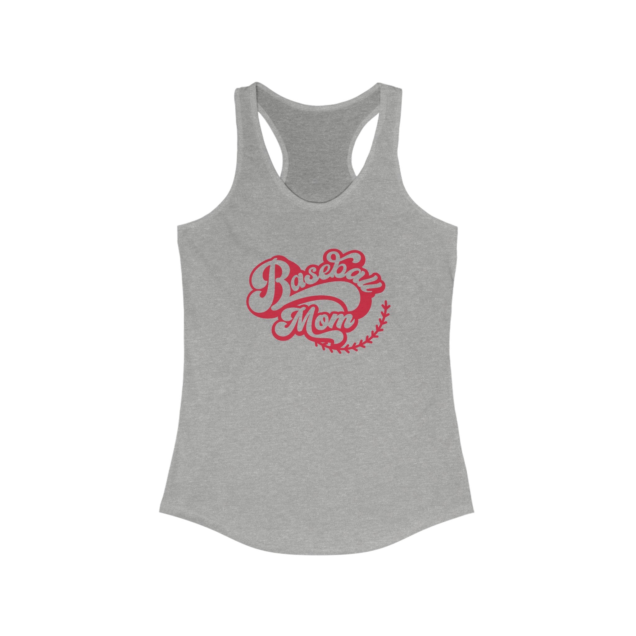 Baseball Mom Women's Ideal Racerback Tank