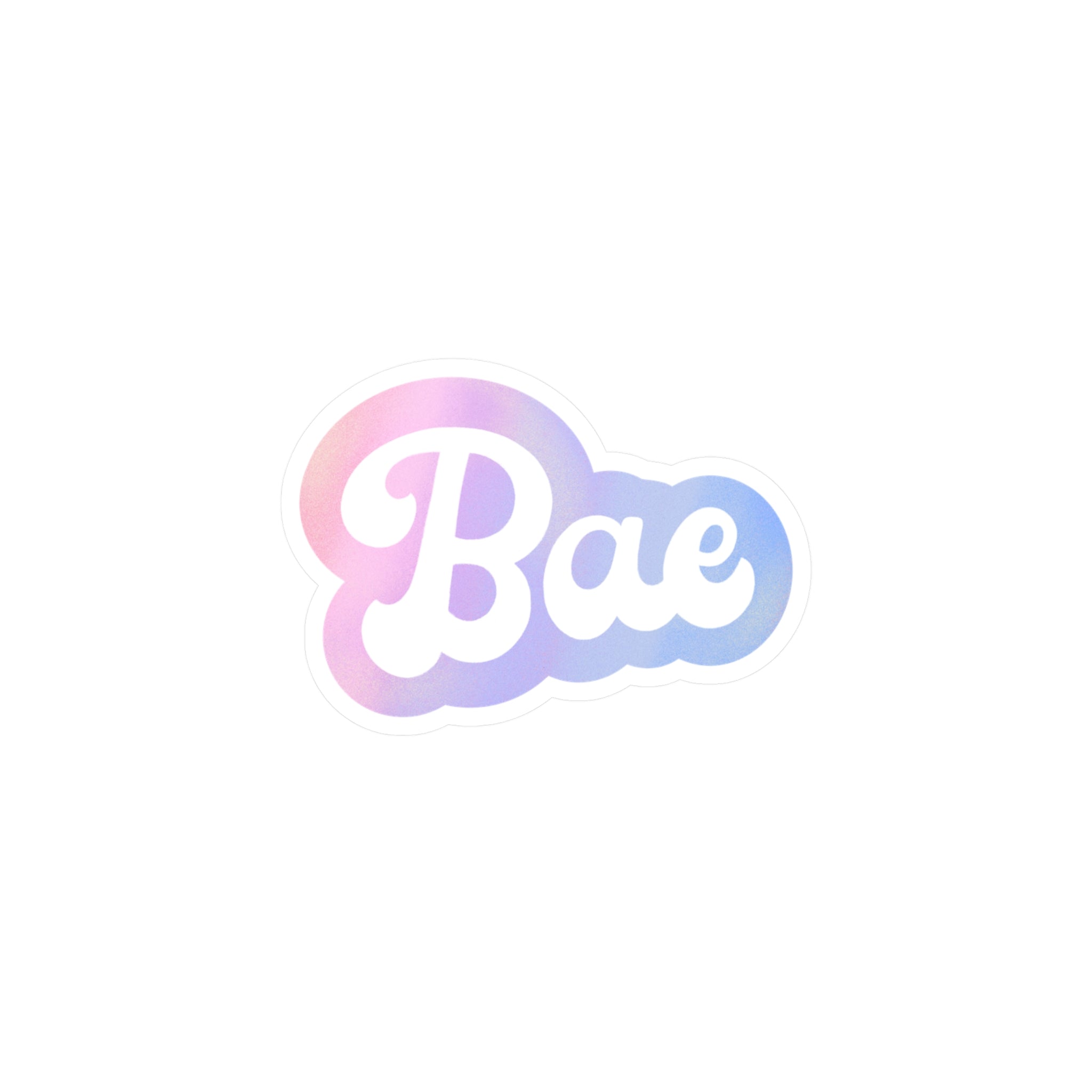 Bae Kiss-Cut Vinyl Decals