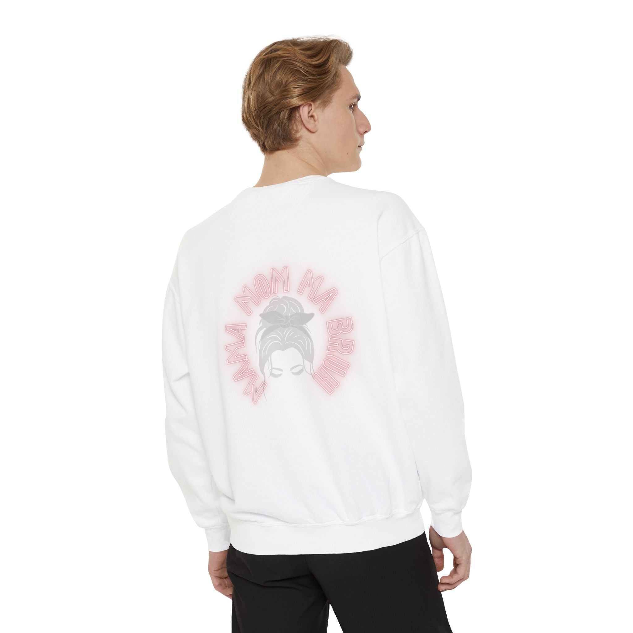 Mom Bruh Garment-Dyed Sweatshirt