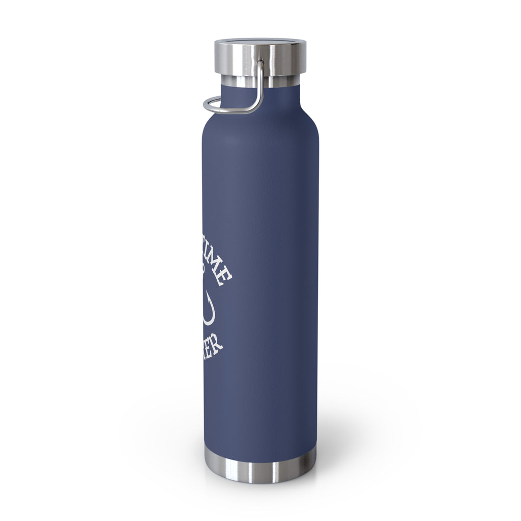 Part Time Hooker Fishing Water Bottle Insulated Bottle, 22oz