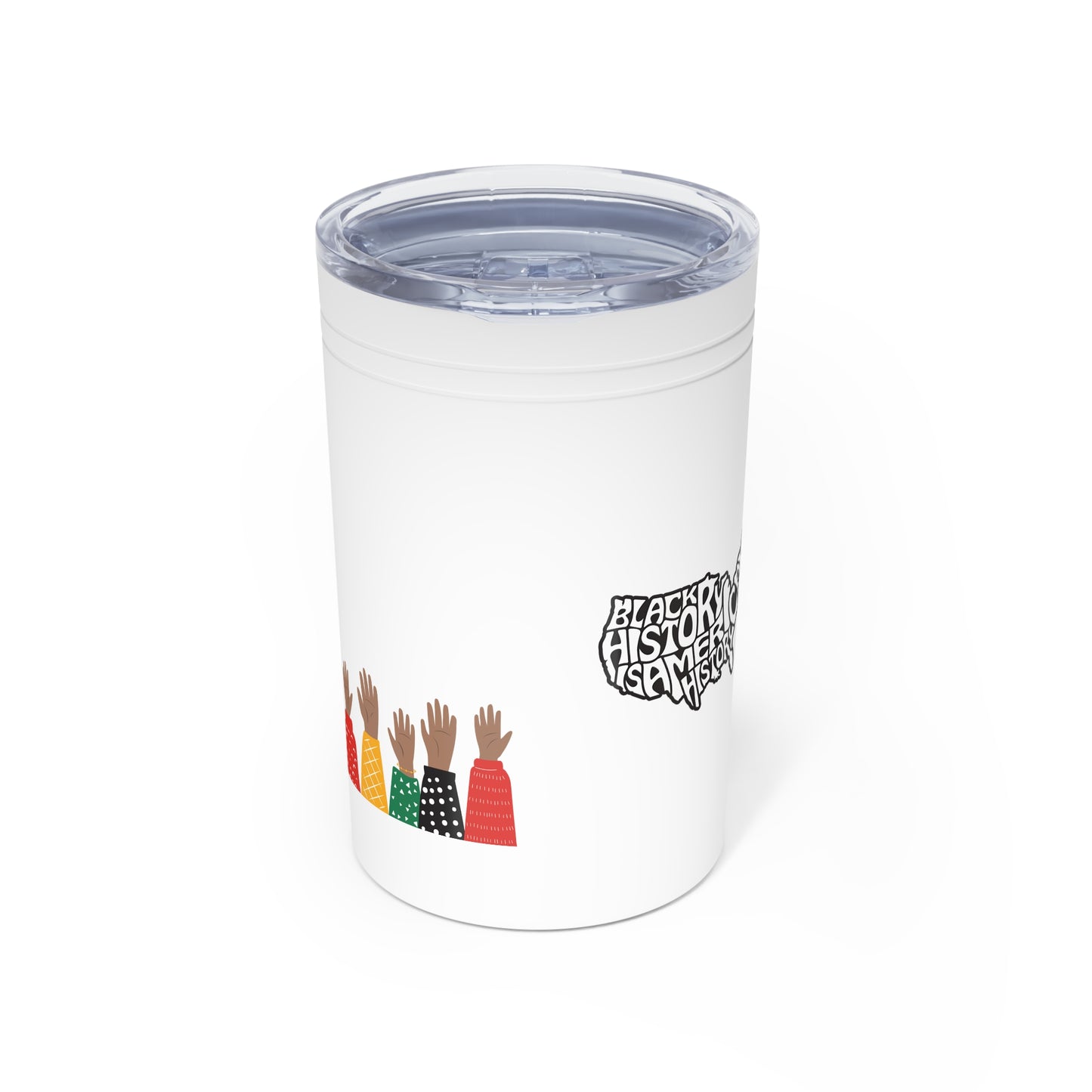 Black History Celebration Tumbler, Insulated Coffee Cup, 11oz Black History Gift, Hot or Cold Black History Cup