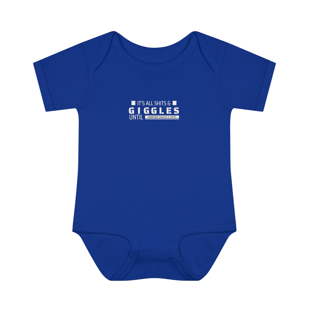 Giggles and.... Infant Baby Rib Bodysuit
